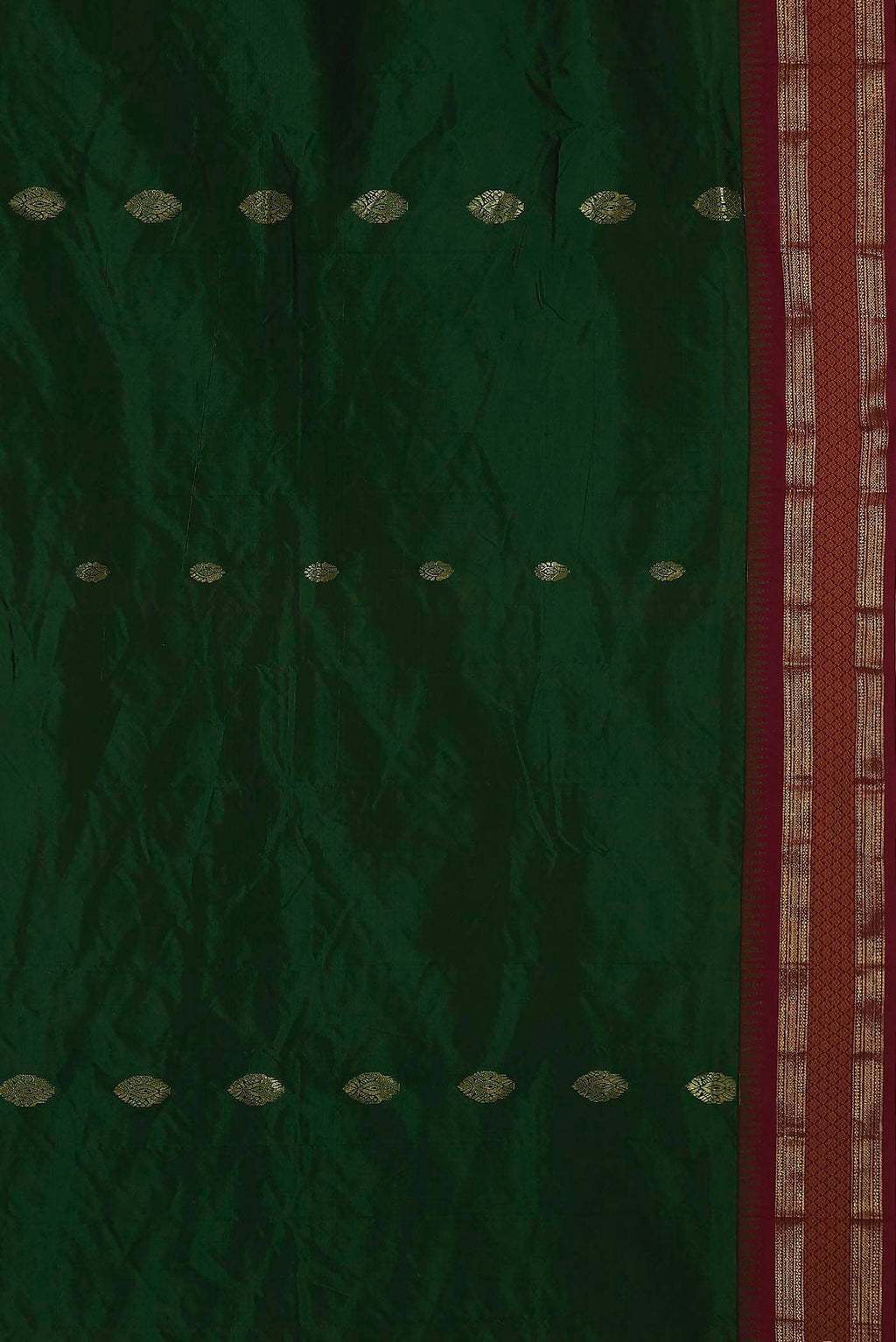 Green Bangalore Silk Saree