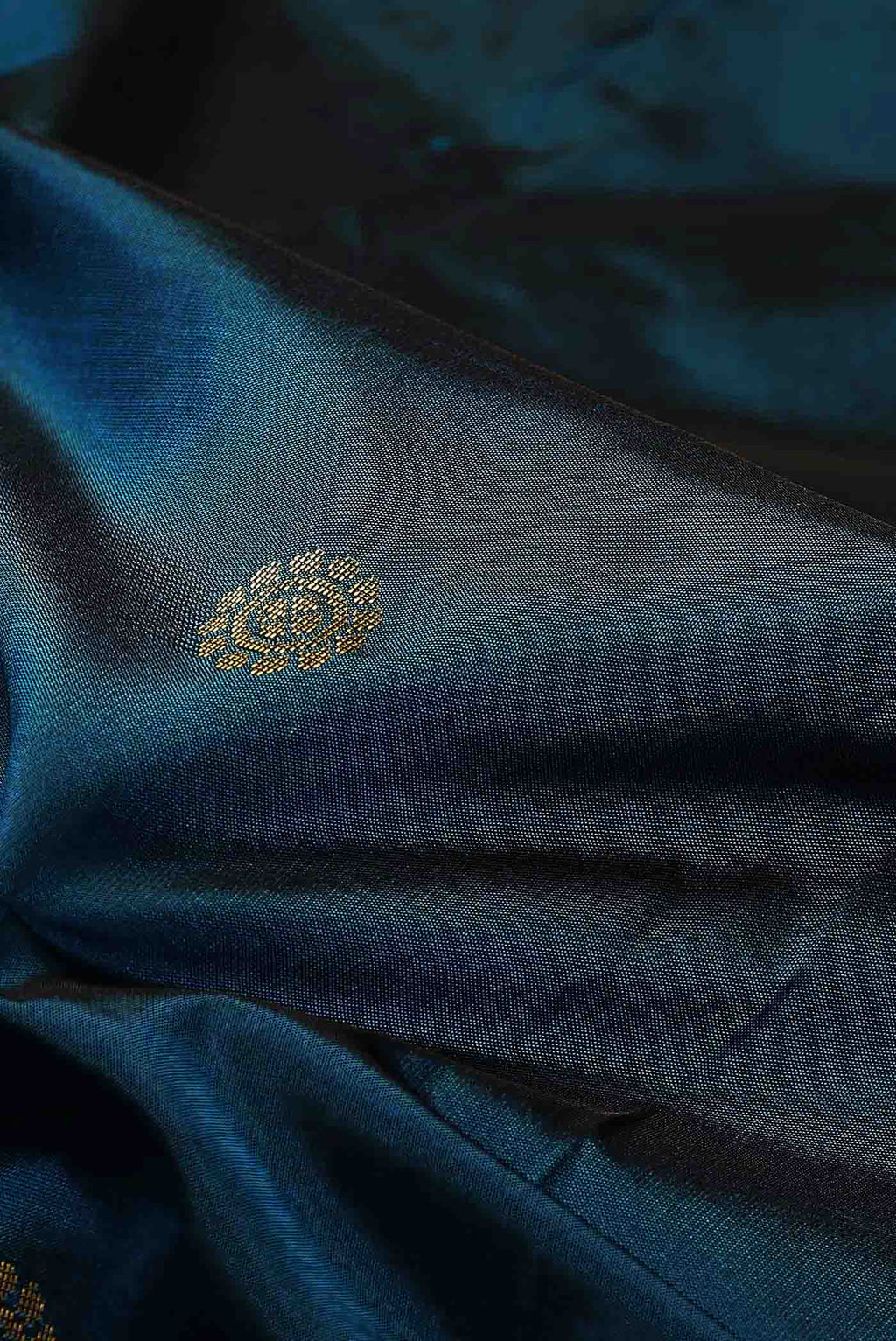 Blue Blended Bangalore Silk Saree