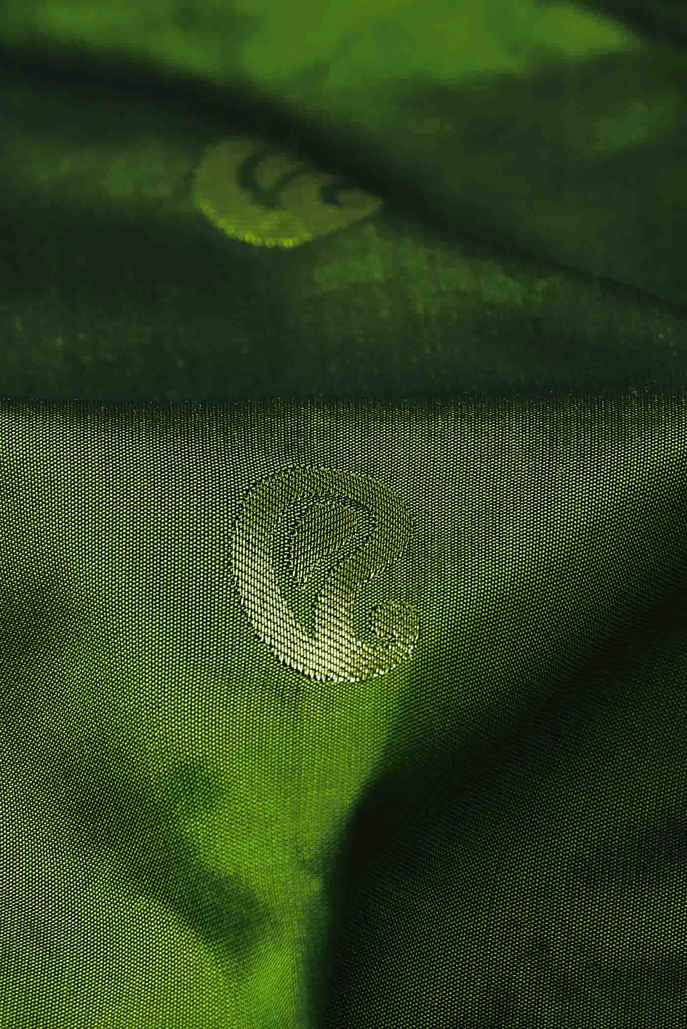 Green Blended Bangalore Silk Saree
