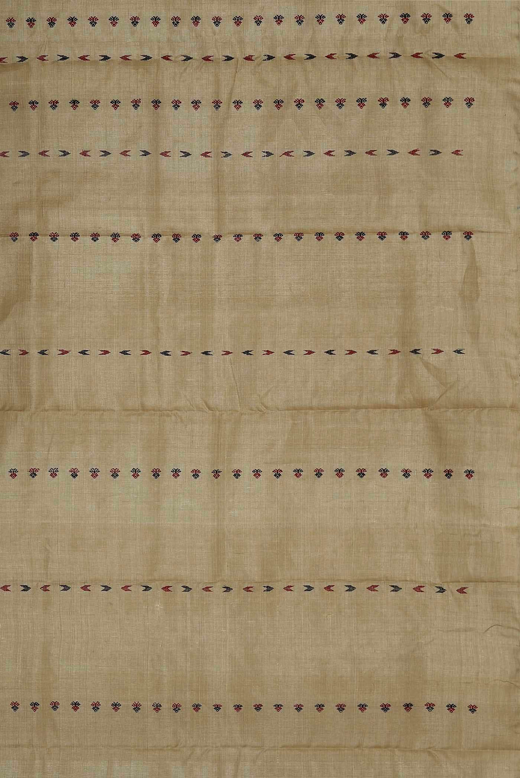 Beige Assam Silk Saree