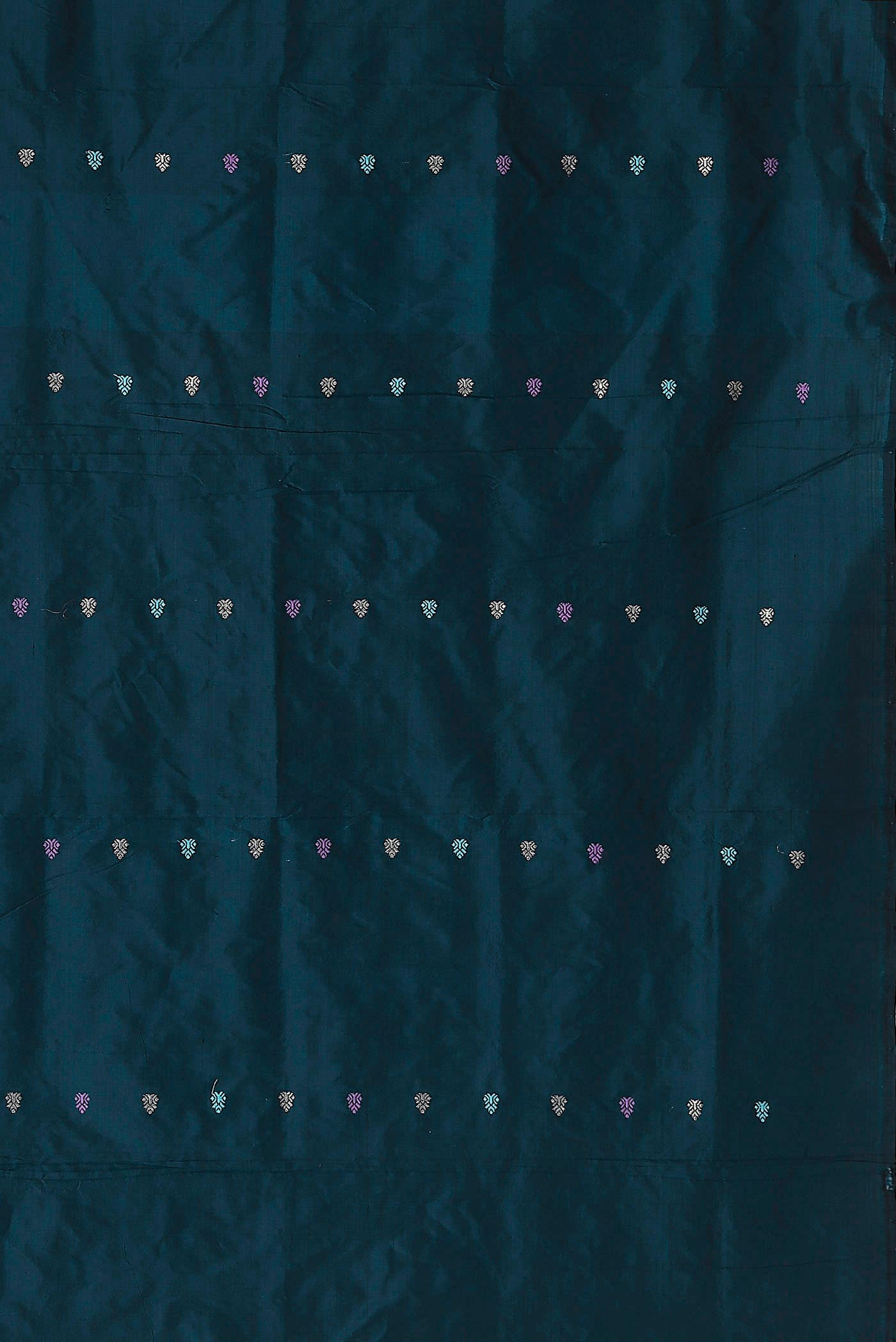 Blue Assam Silk Saree
