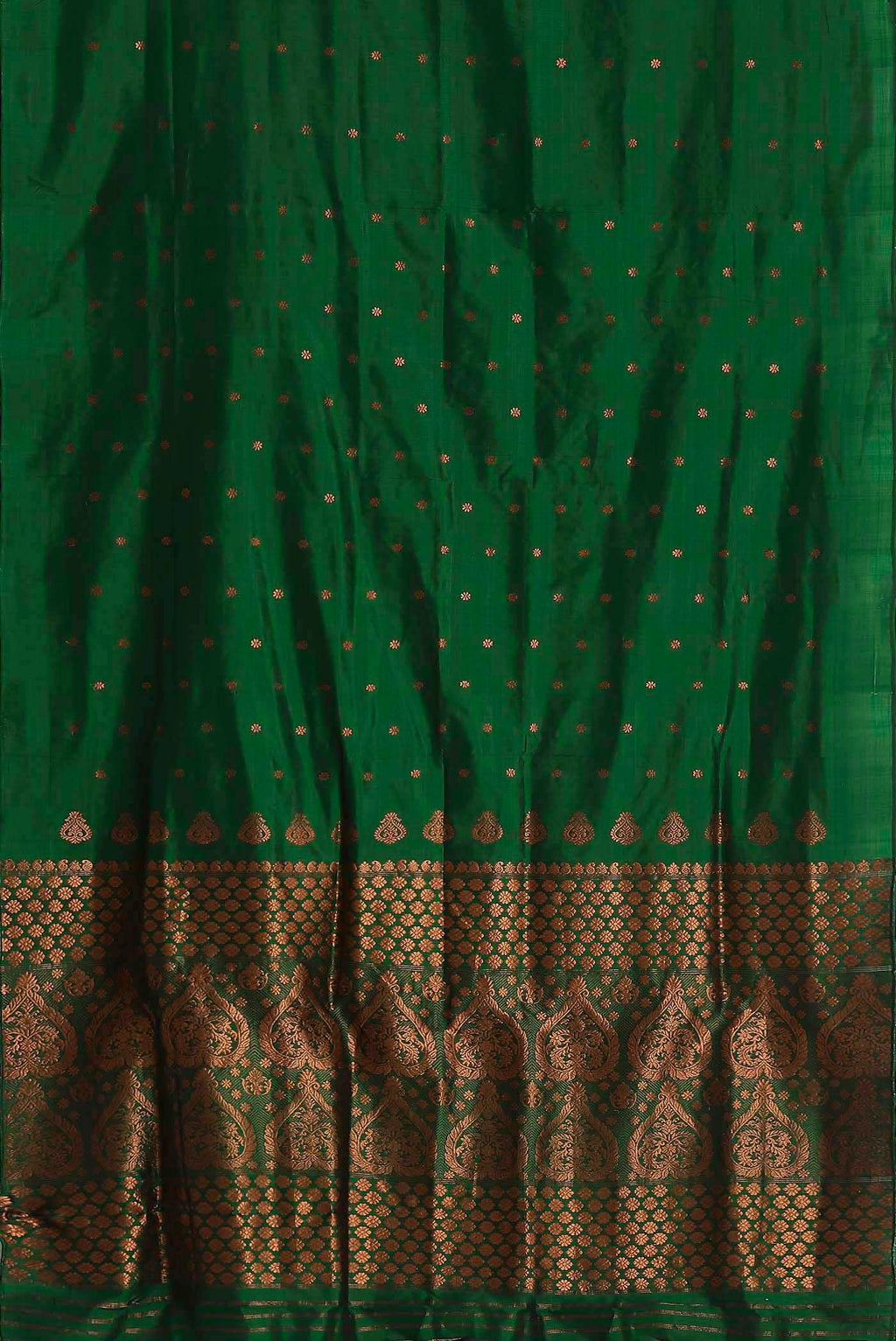 Green Assam Silk Saree