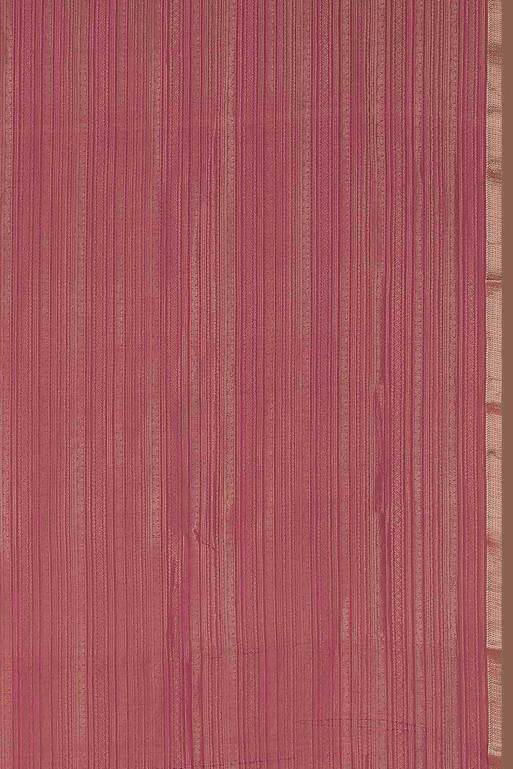 Pink Mysore Crepe Saree