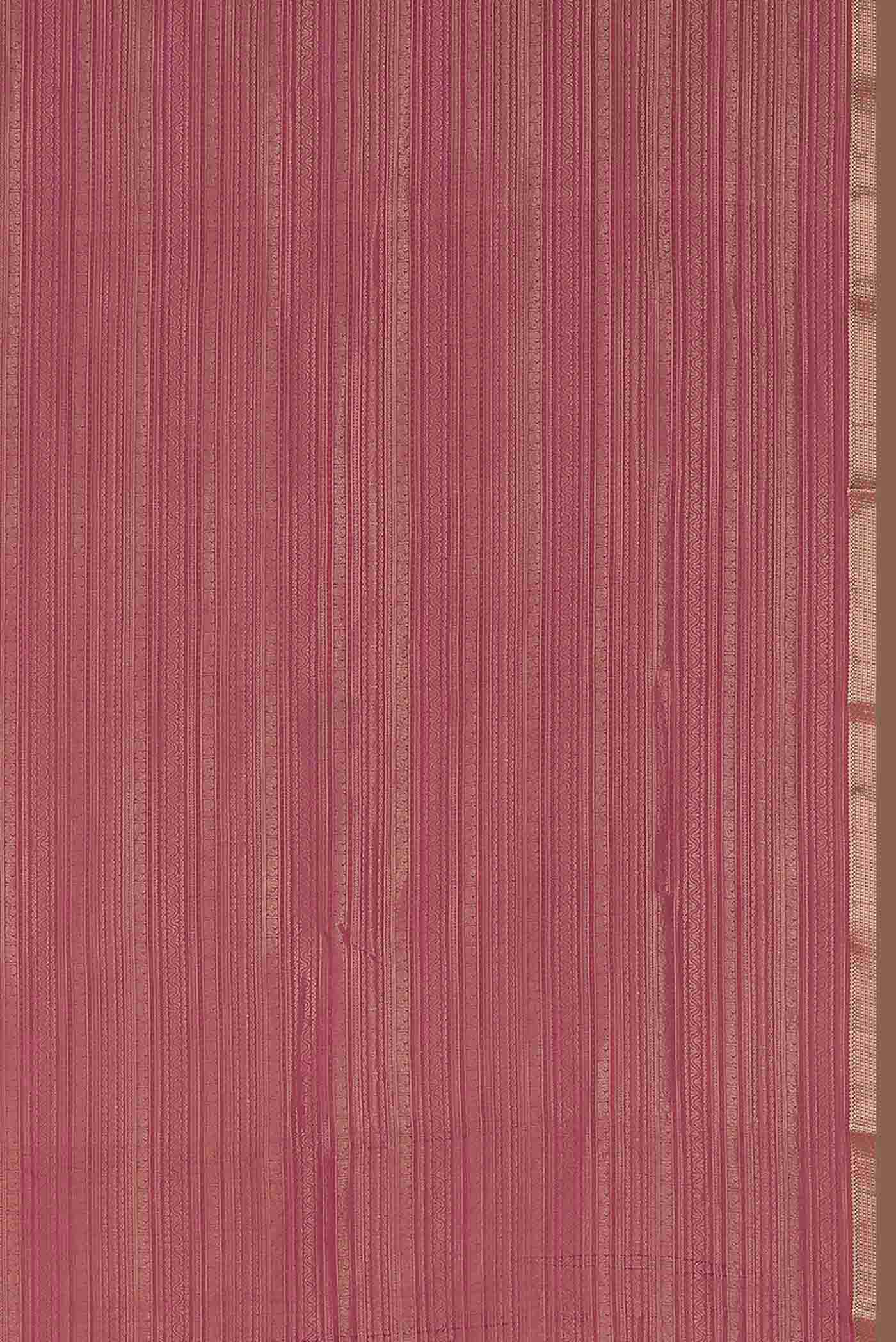 Pink Mysore Crepe Saree