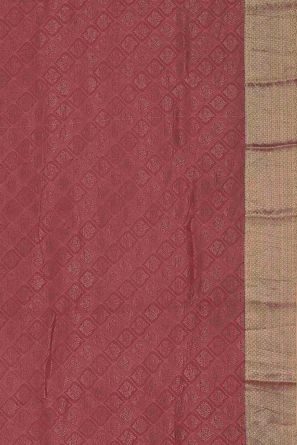Coral Mysore Crepe Saree