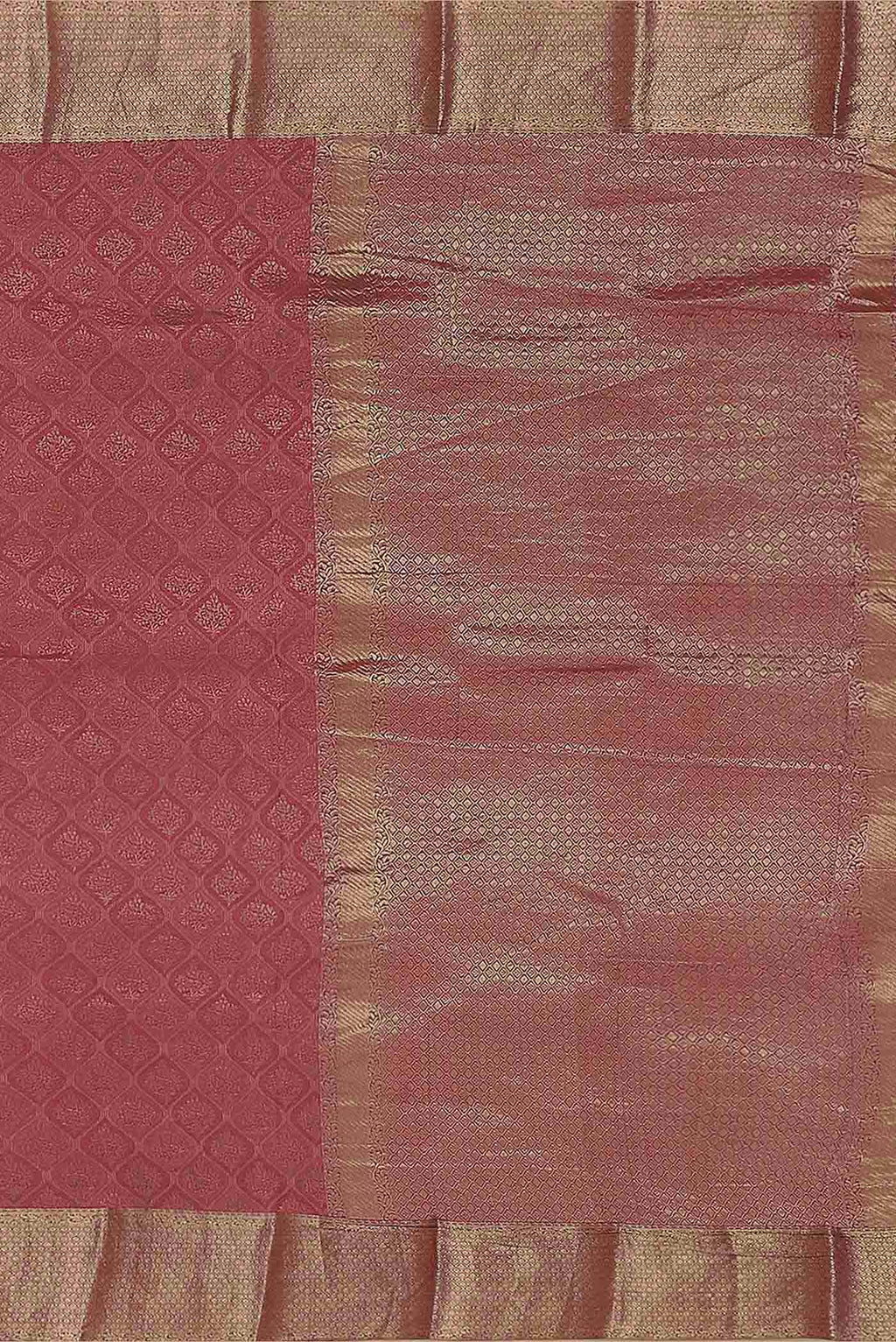 Coral Mysore Crepe Saree