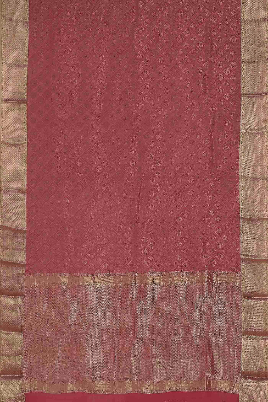 Coral Mysore Crepe Saree
