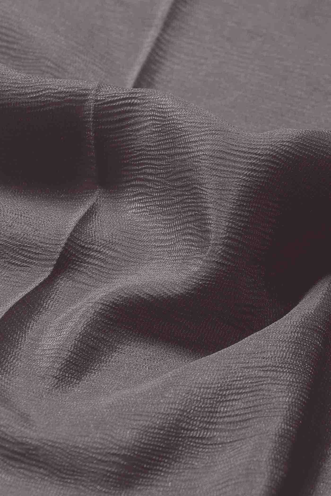 Lavender Mysore Crepe Saree