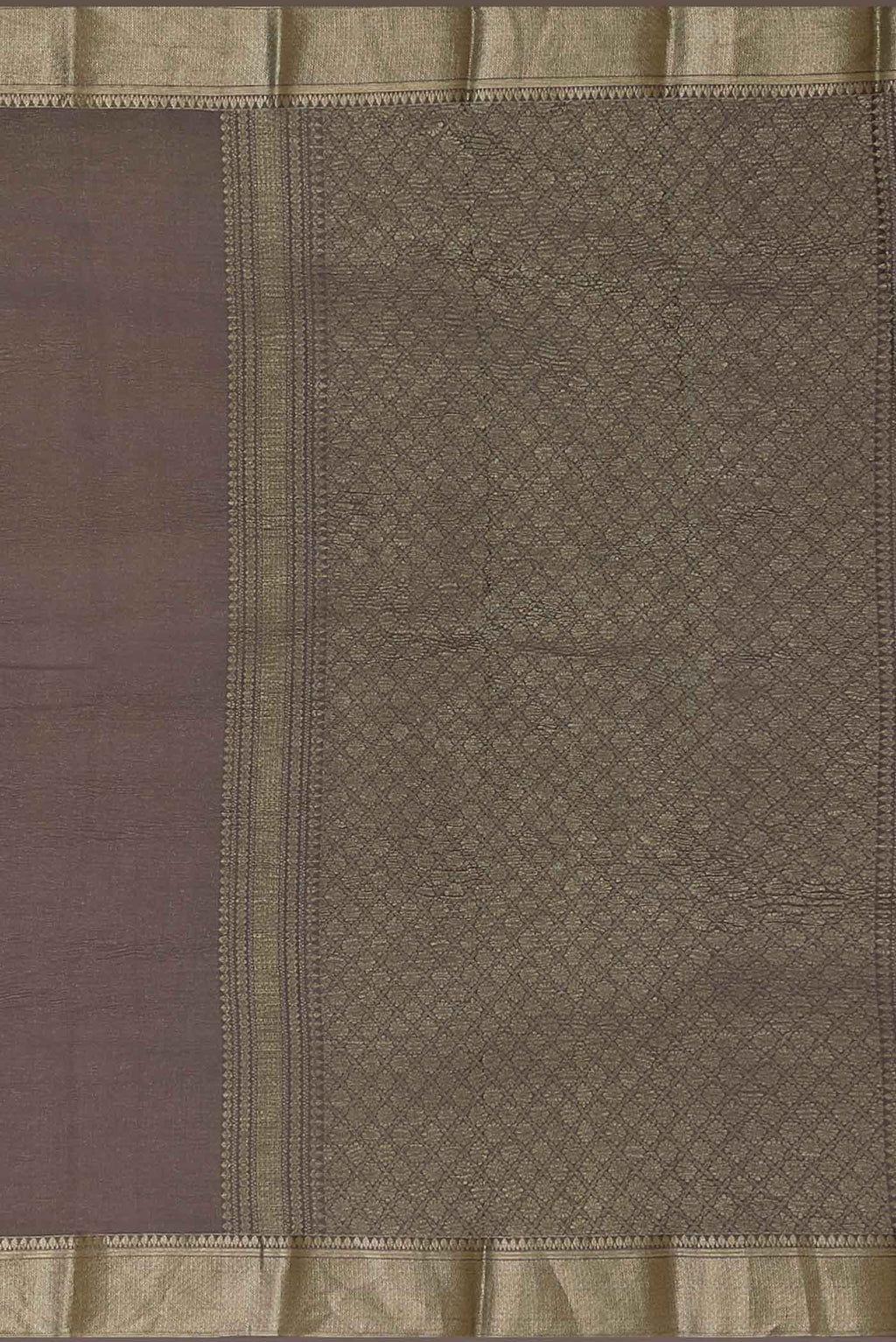 Lavender Mysore Crepe Saree