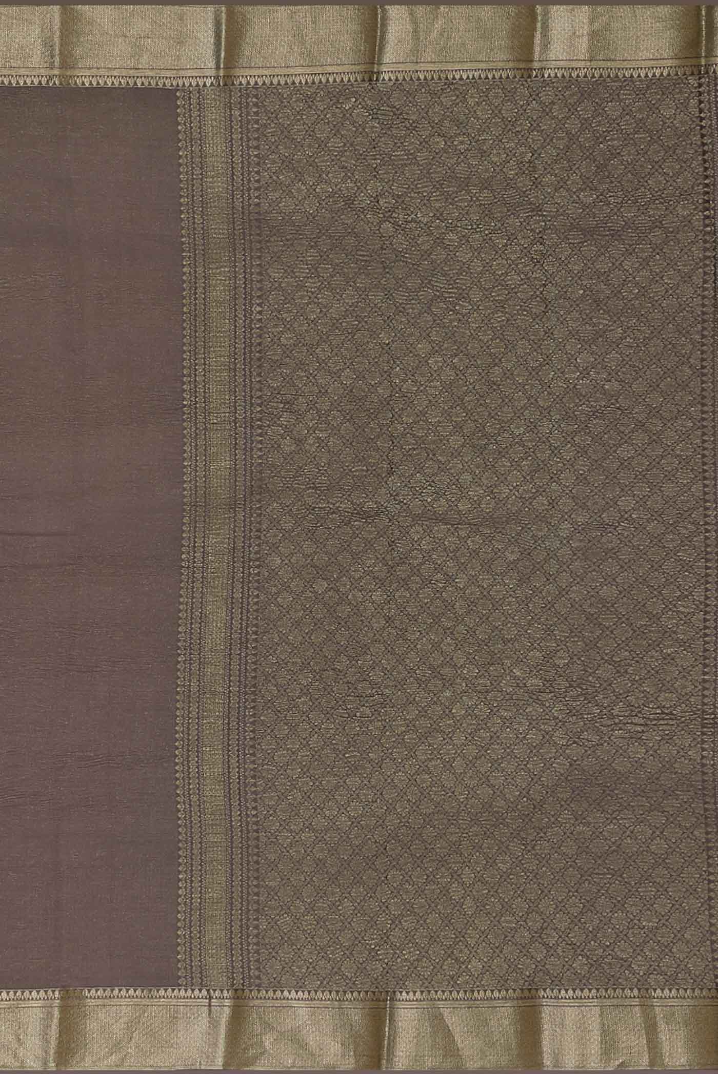 Lavender Mysore Crepe Saree