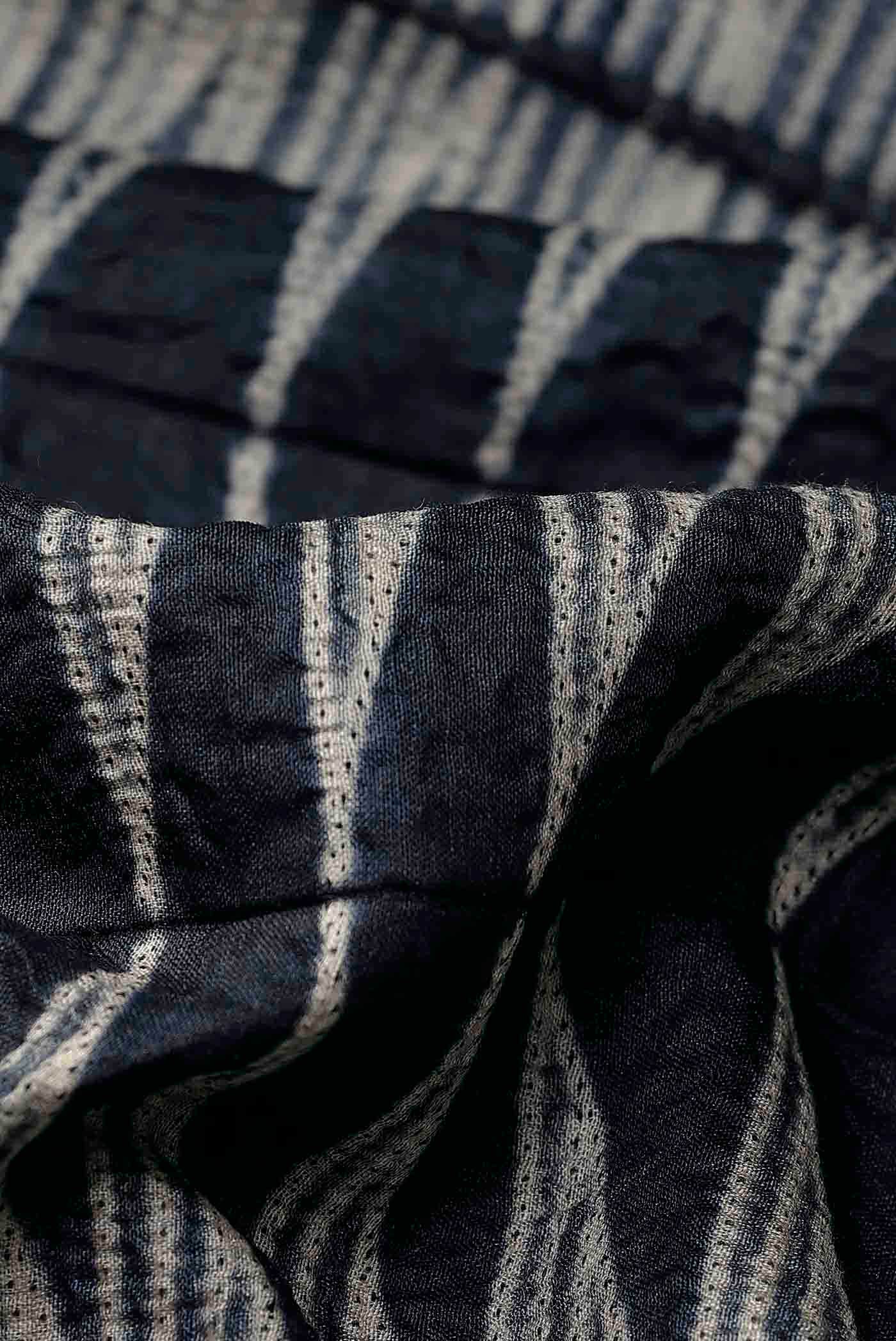 Blue Chanderi Silk Cotton Saree