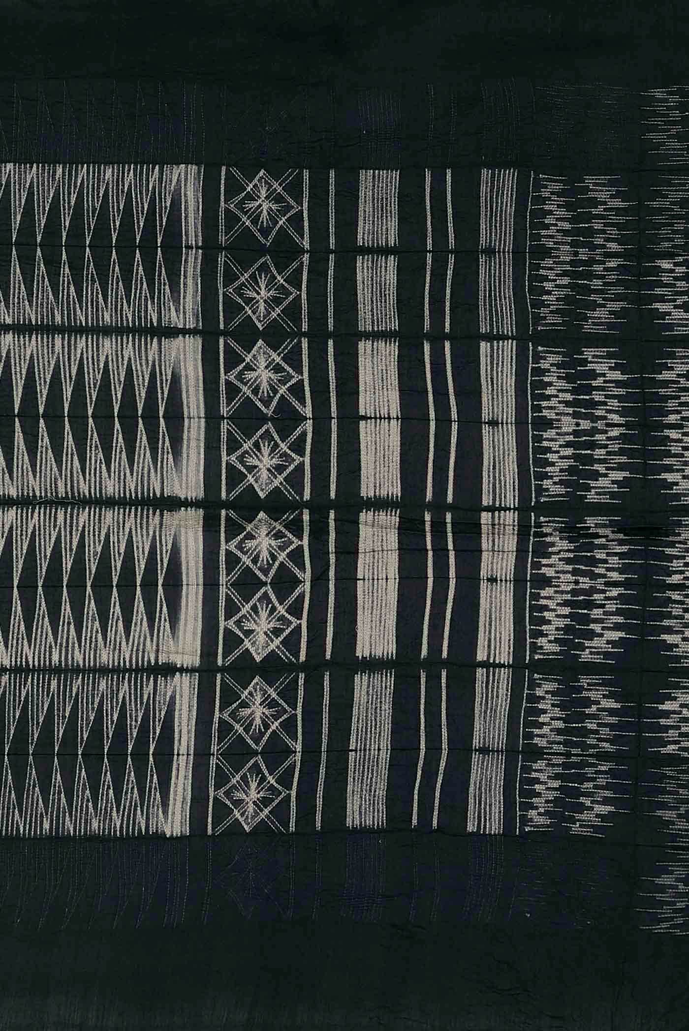 Blue Chanderi Silk Cotton Saree