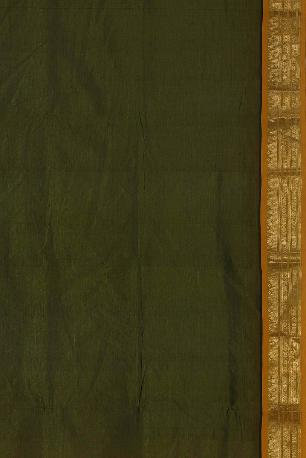 Green Silk Cotton Saree