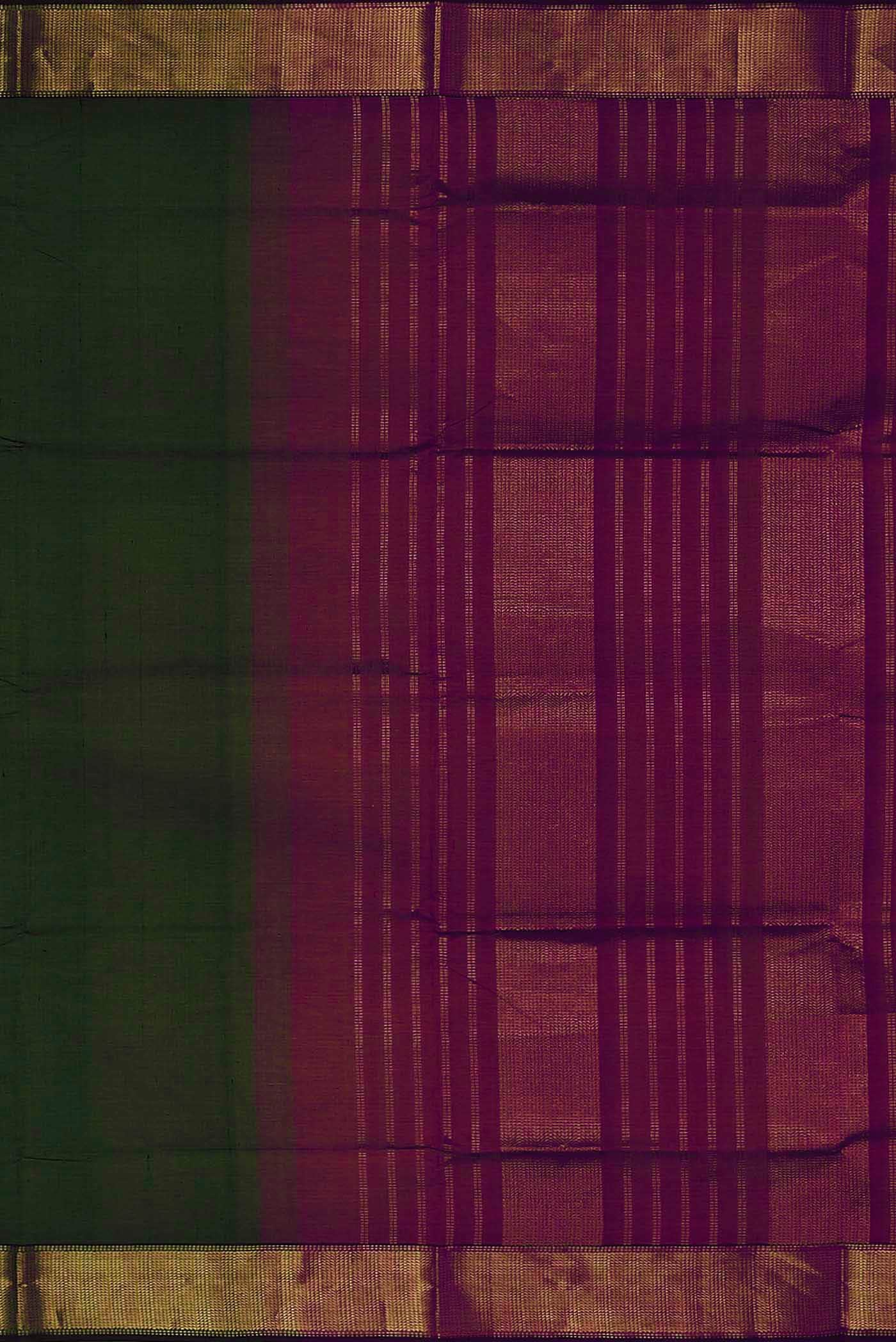Green Silk Cotton Saree