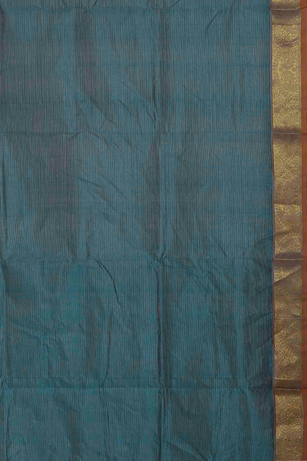 Blue Silk Cotton Saree