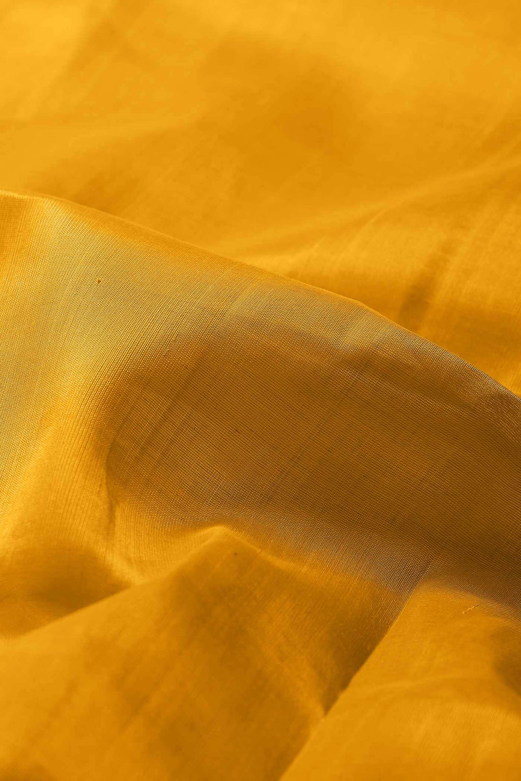 Yellow Silk Cotton Saree