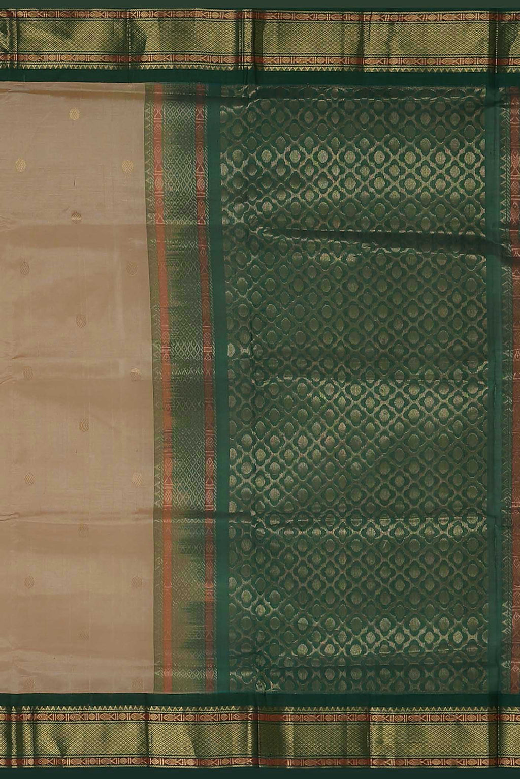 Sandal Silk Cotton Saree