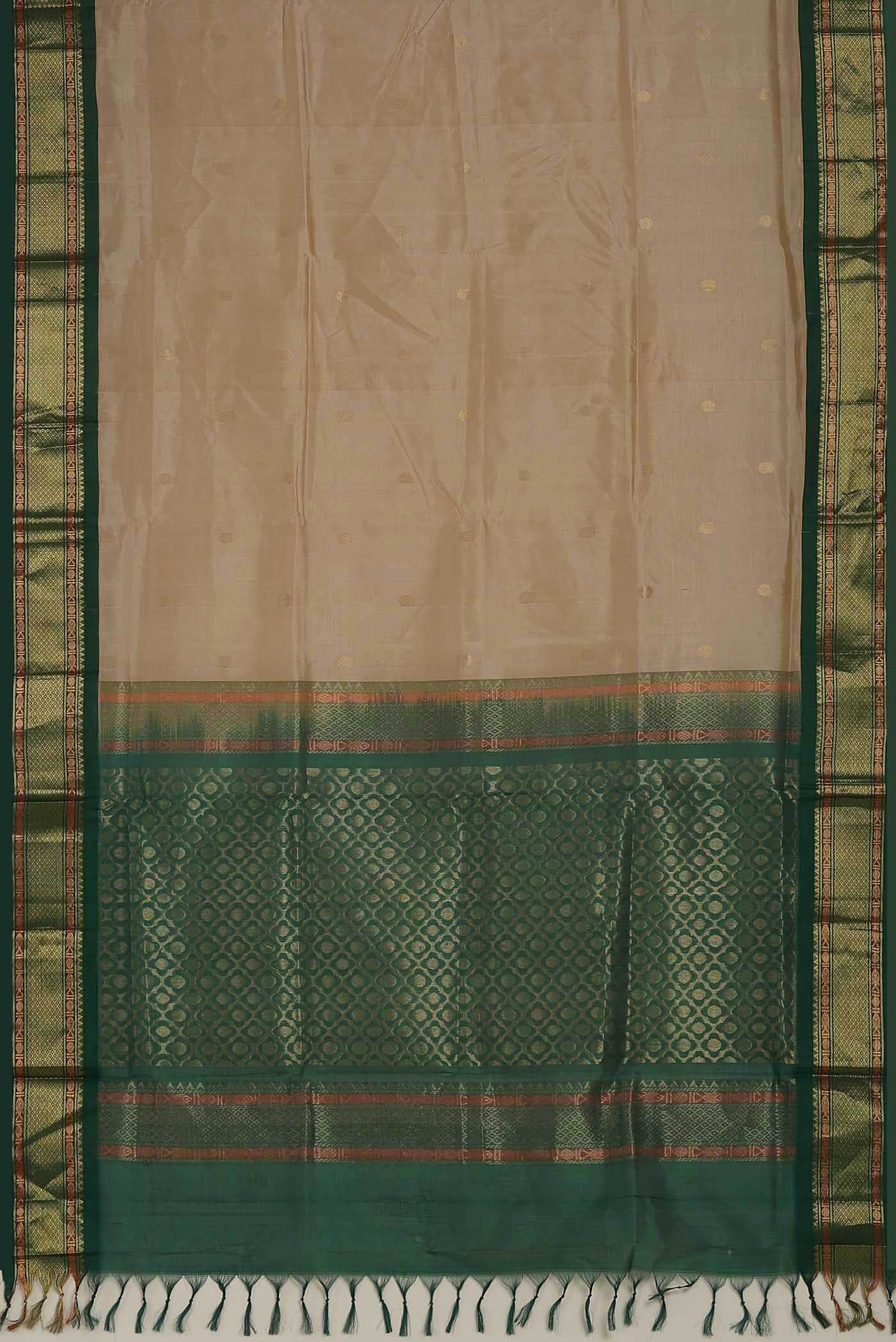 Sandal Silk Cotton Saree