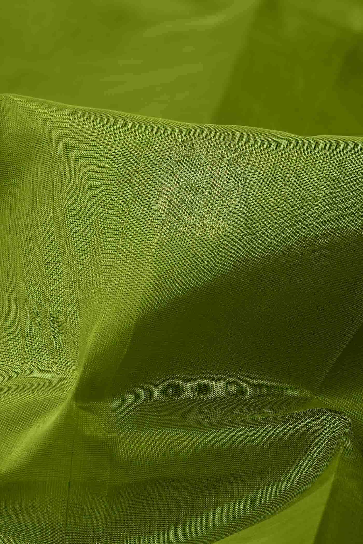 Green Silk Cotton Saree