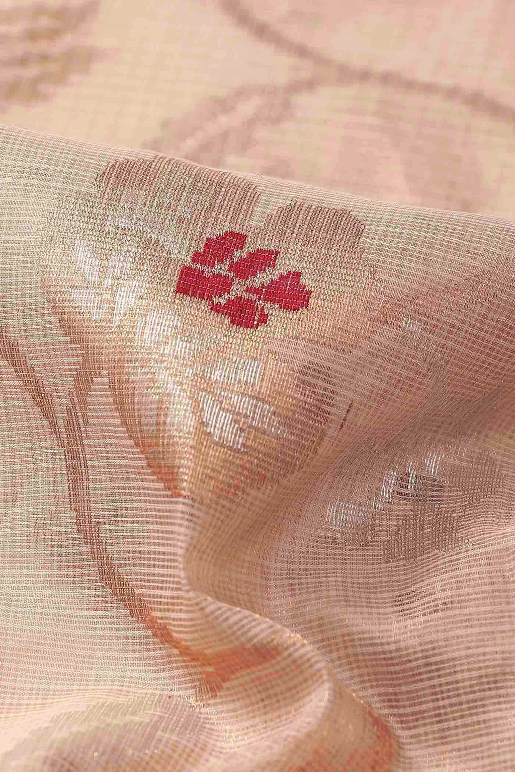 Gold Kota Silk Saree