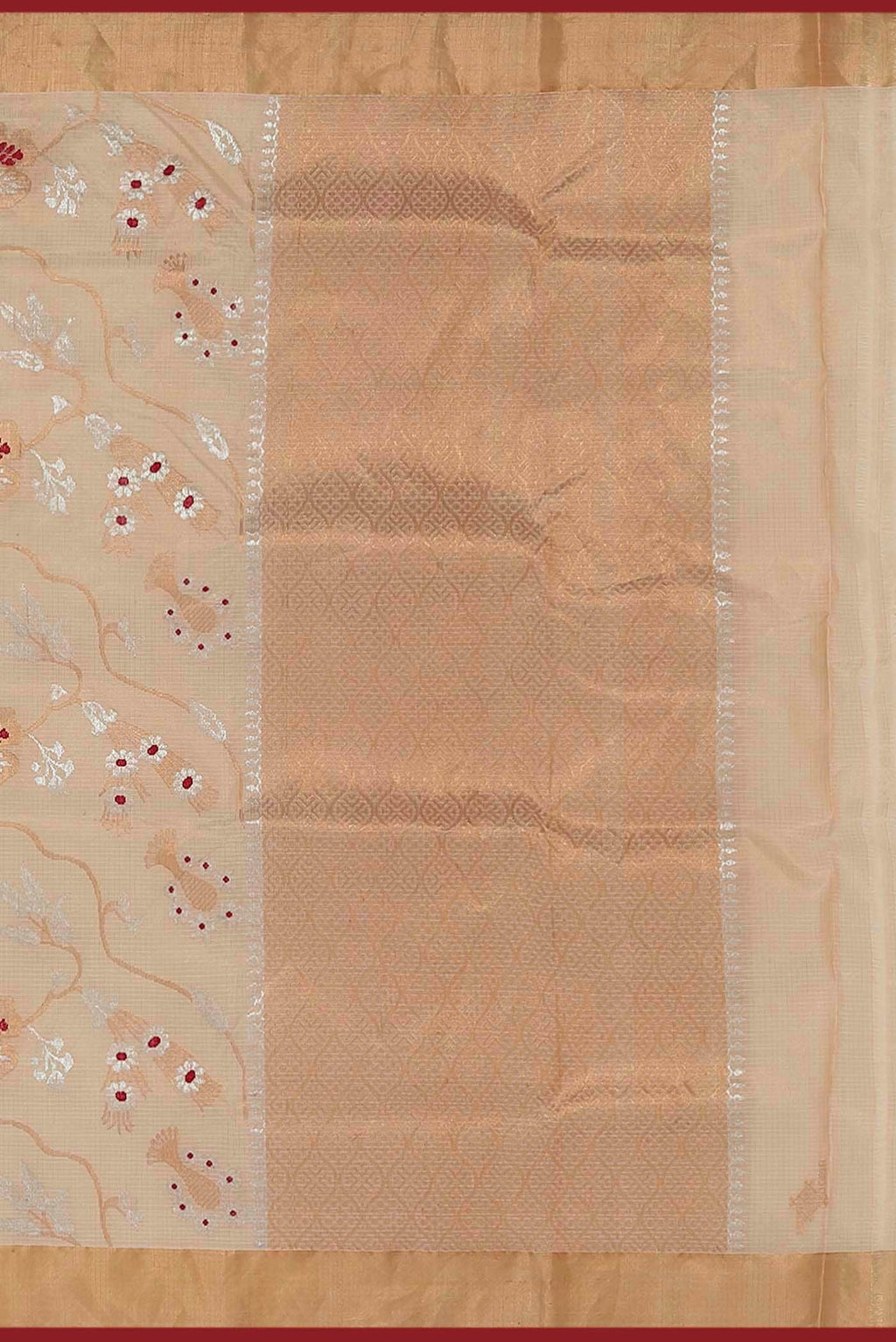 Gold Kota Silk Saree