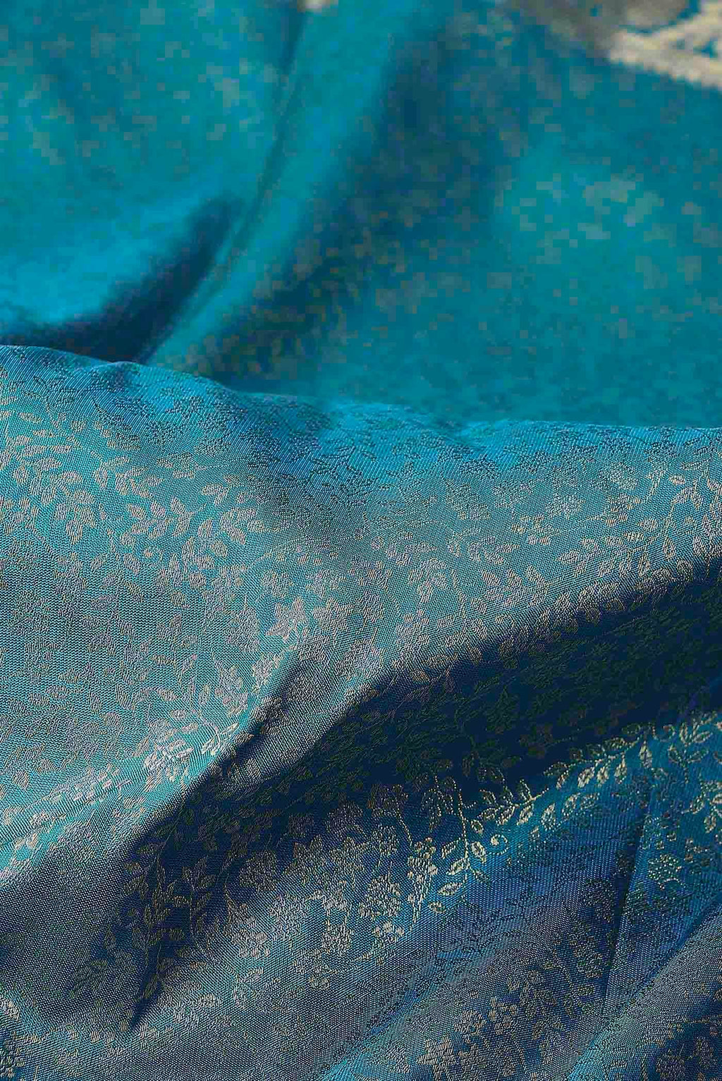 Blue Bangalore Silk Saree
