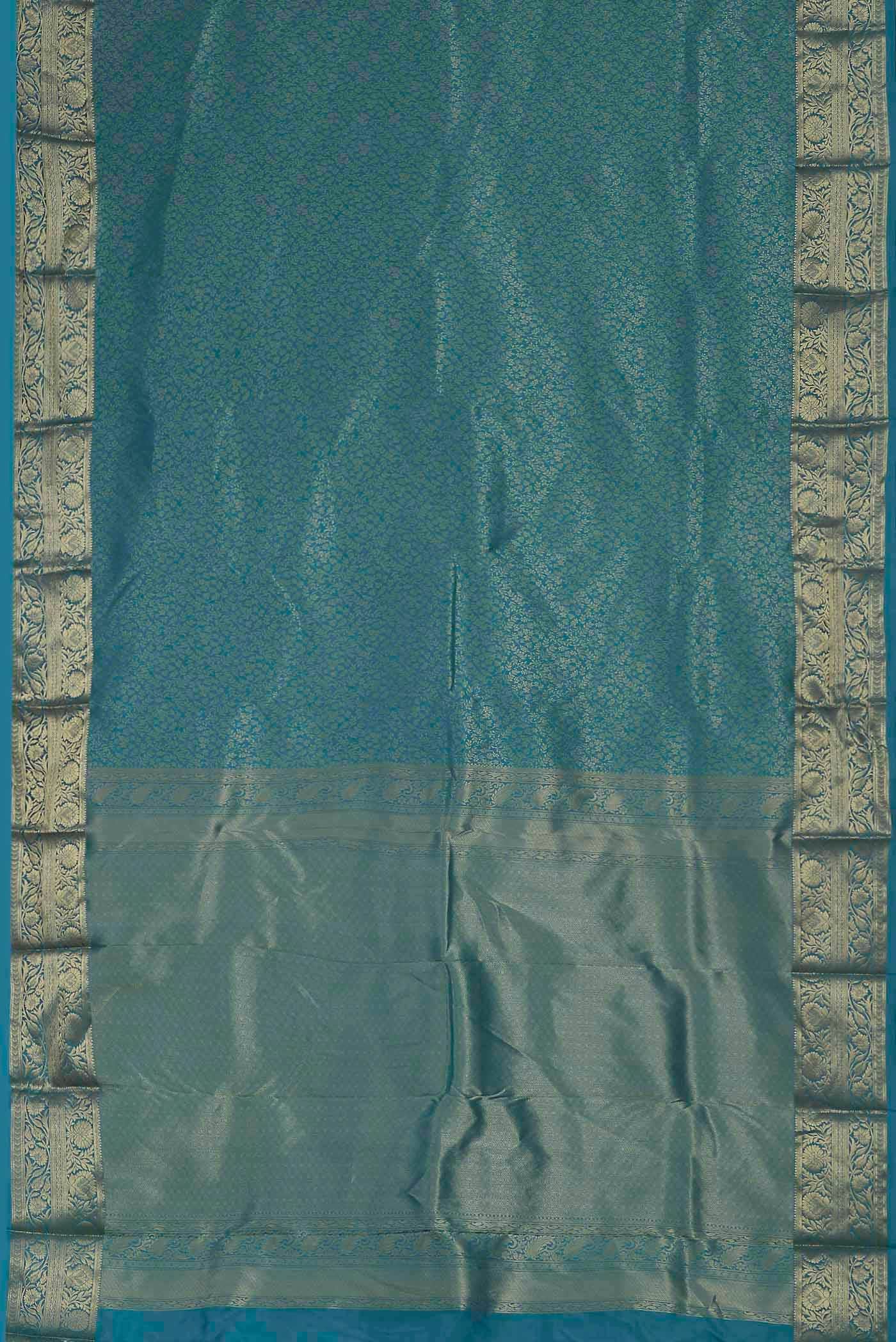 Blue Bangalore Silk Saree