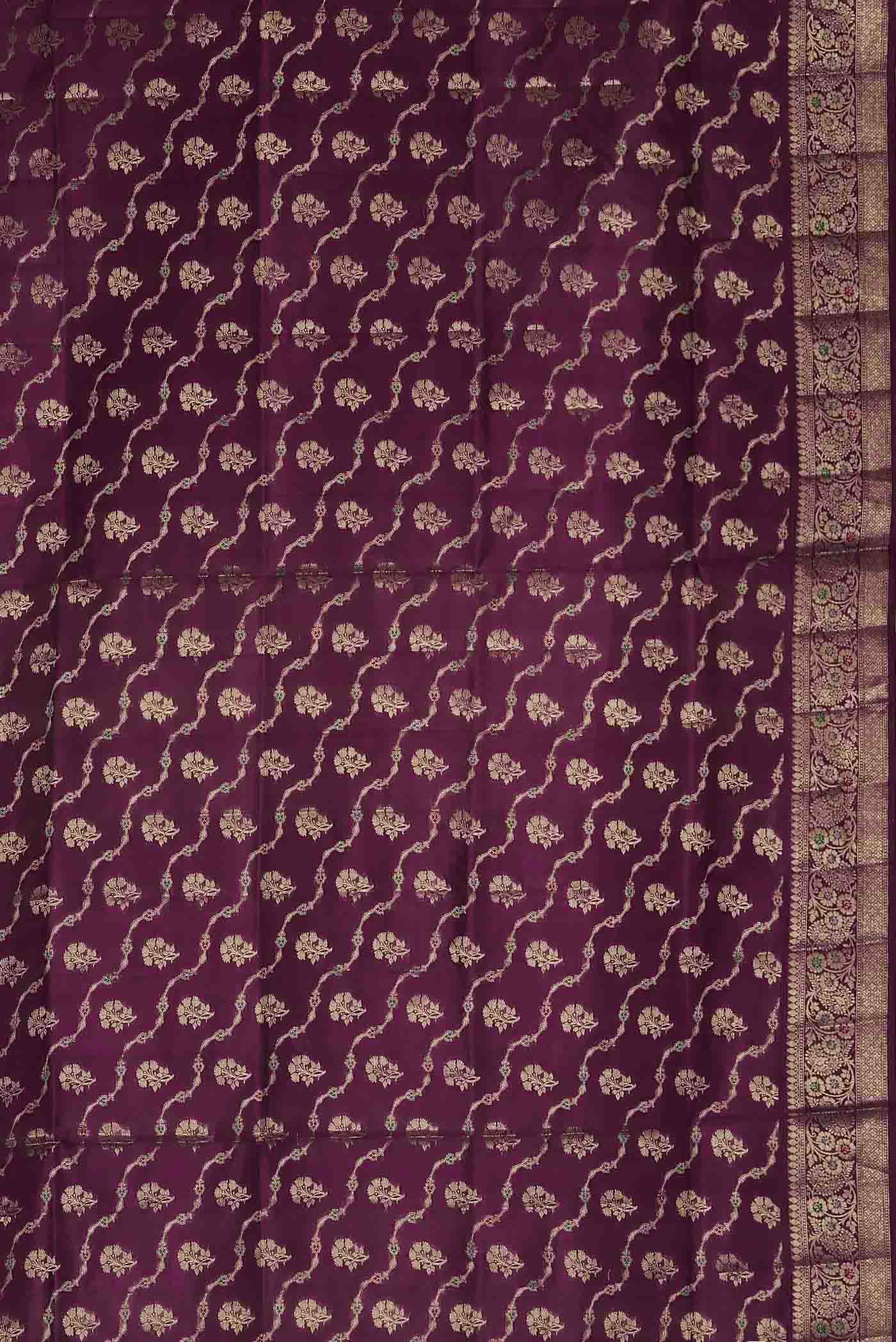 Black Bhagalpuri Tussar Silk Saree
