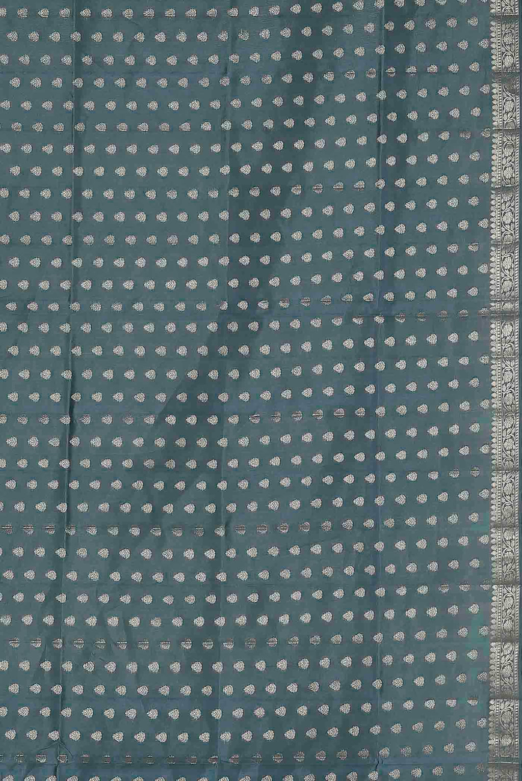 Blue Banarasi Raw Silk Saree