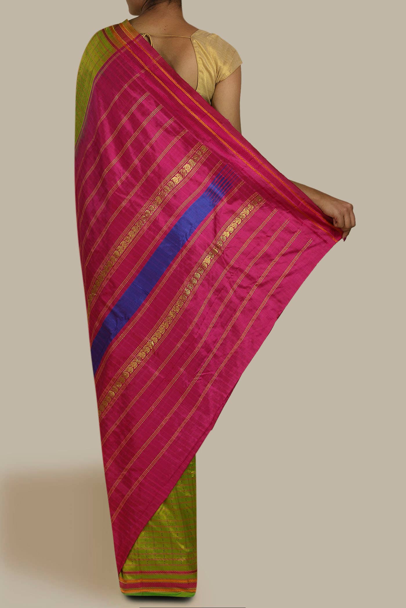 Green Kanchipuram Silk Saree