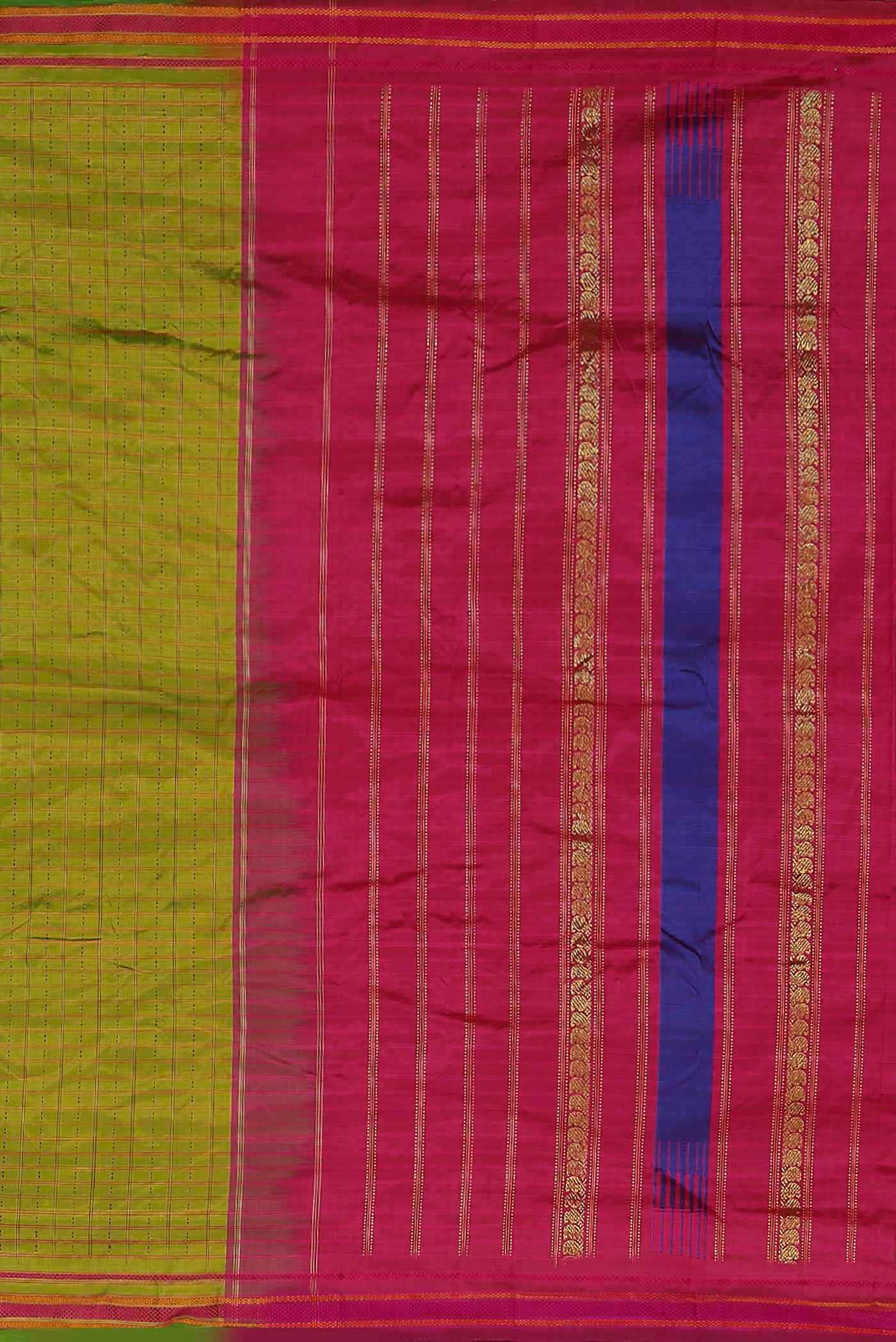 Green Kanchipuram Silk Saree