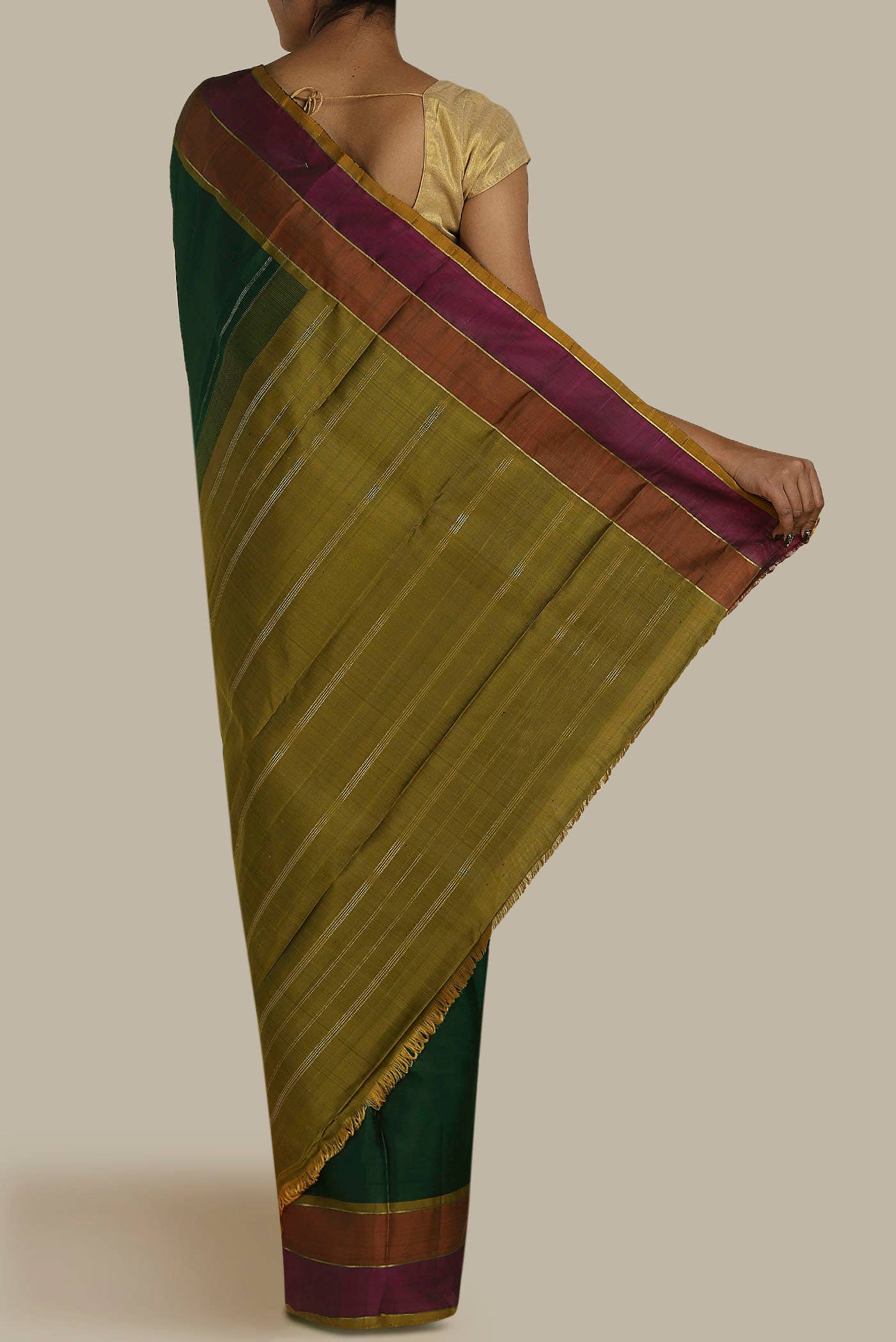 Green Kanchipuram Silk Saree