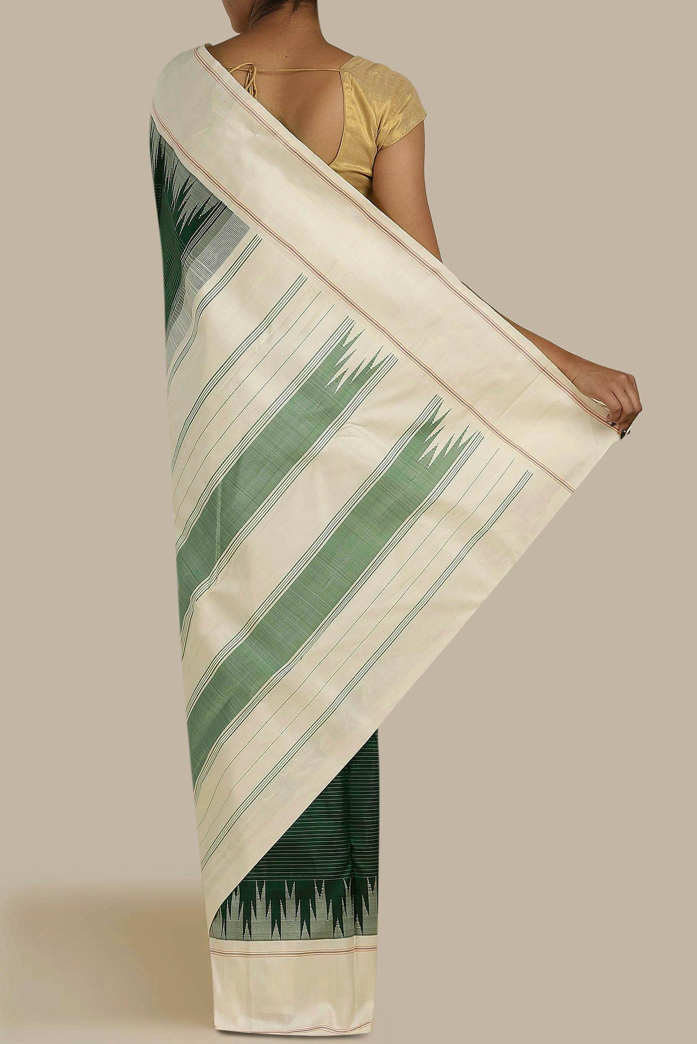 Green Kanchipuram Silk Saree