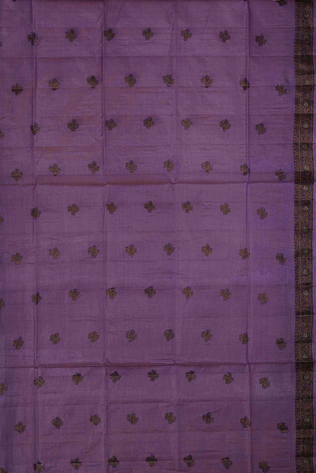 Grey Banarasi Raw Silk Saree