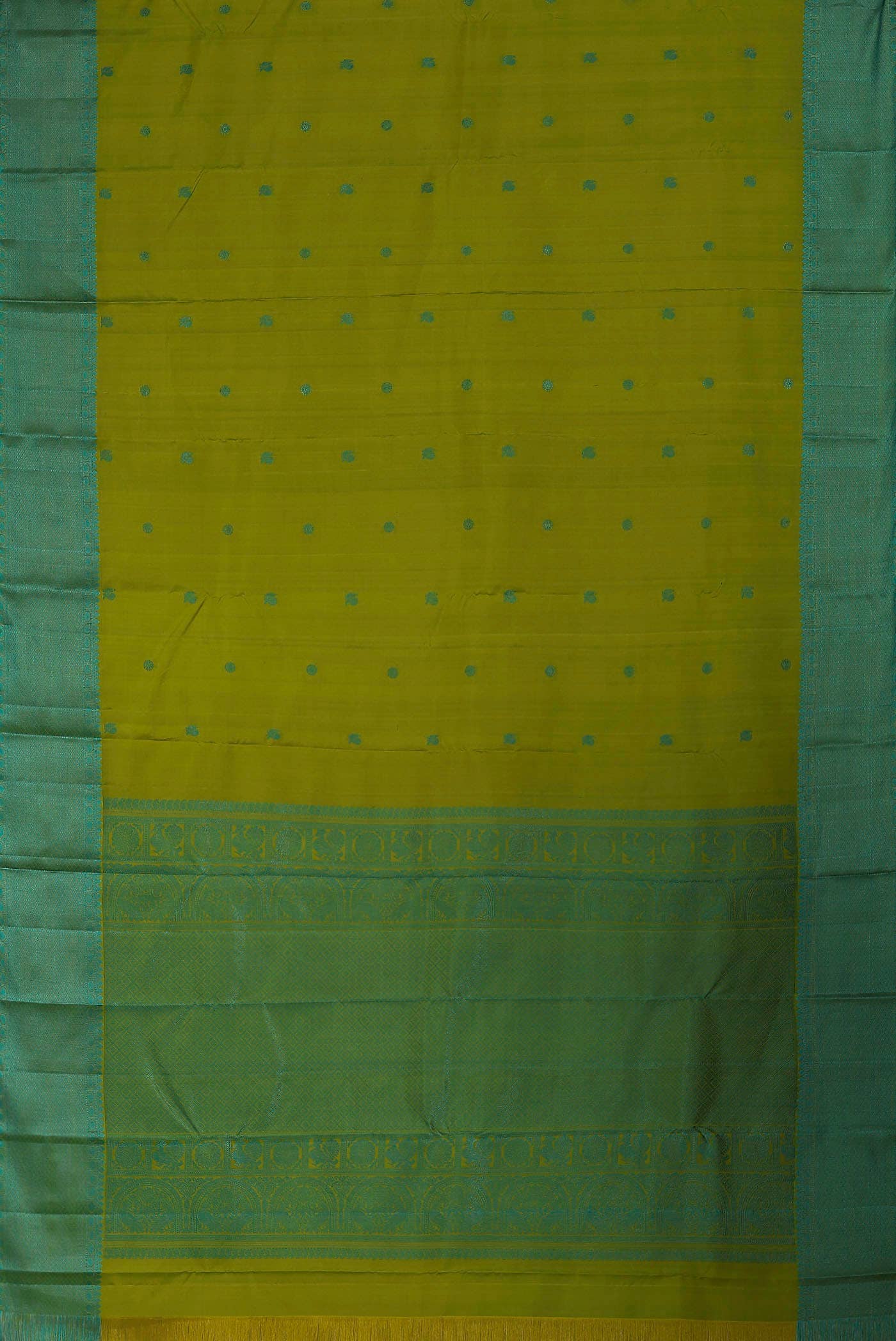 Green Kanchipuram Silk Saree