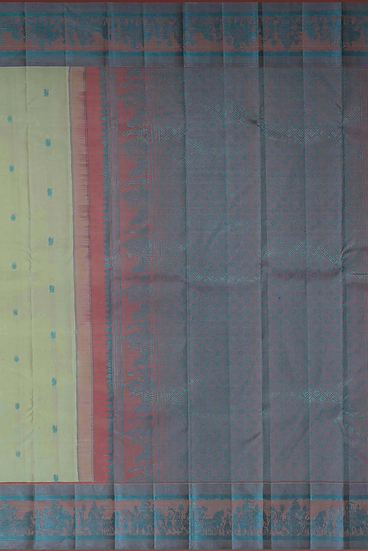 Green Kanchipuram Silk Saree