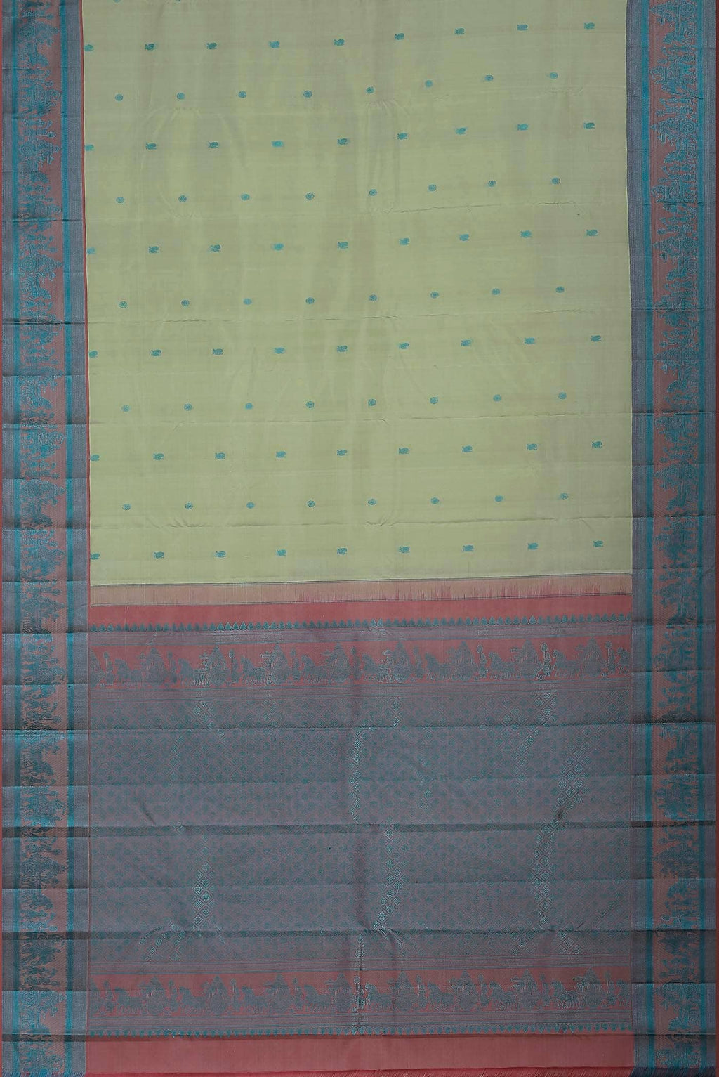 Green Kanchipuram Silk Saree
