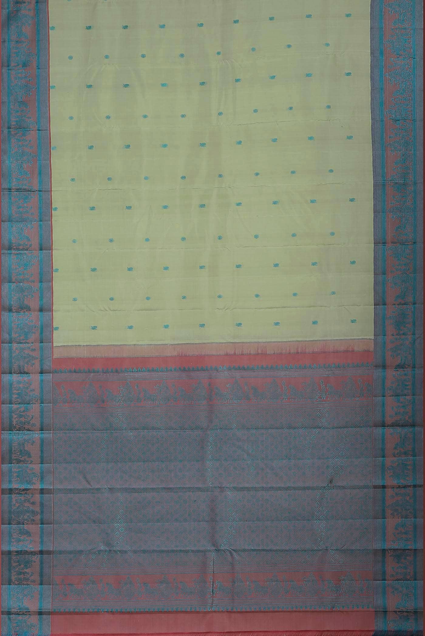 Green Kanchipuram Silk Saree