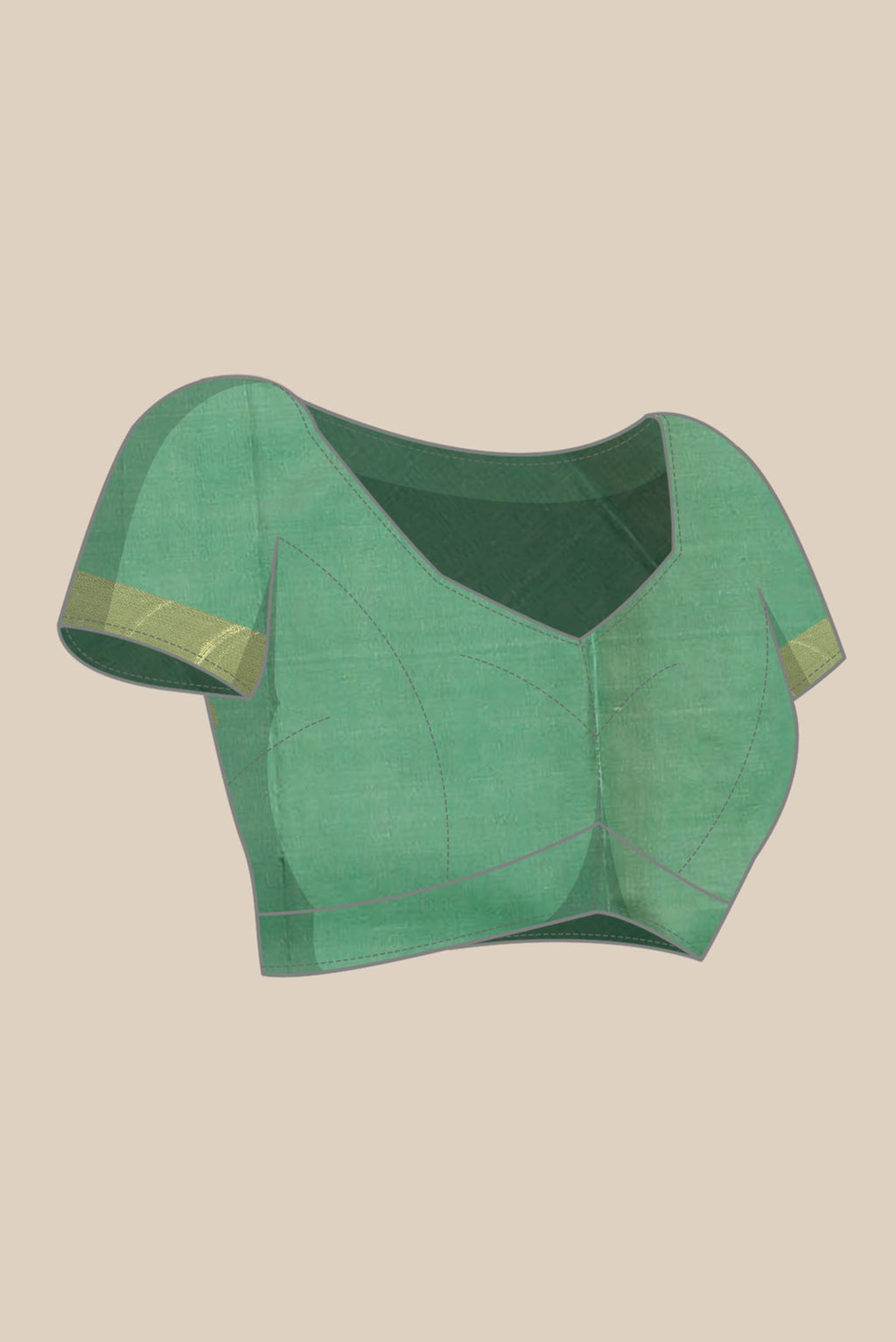 Green Kanchipuram Silk Saree