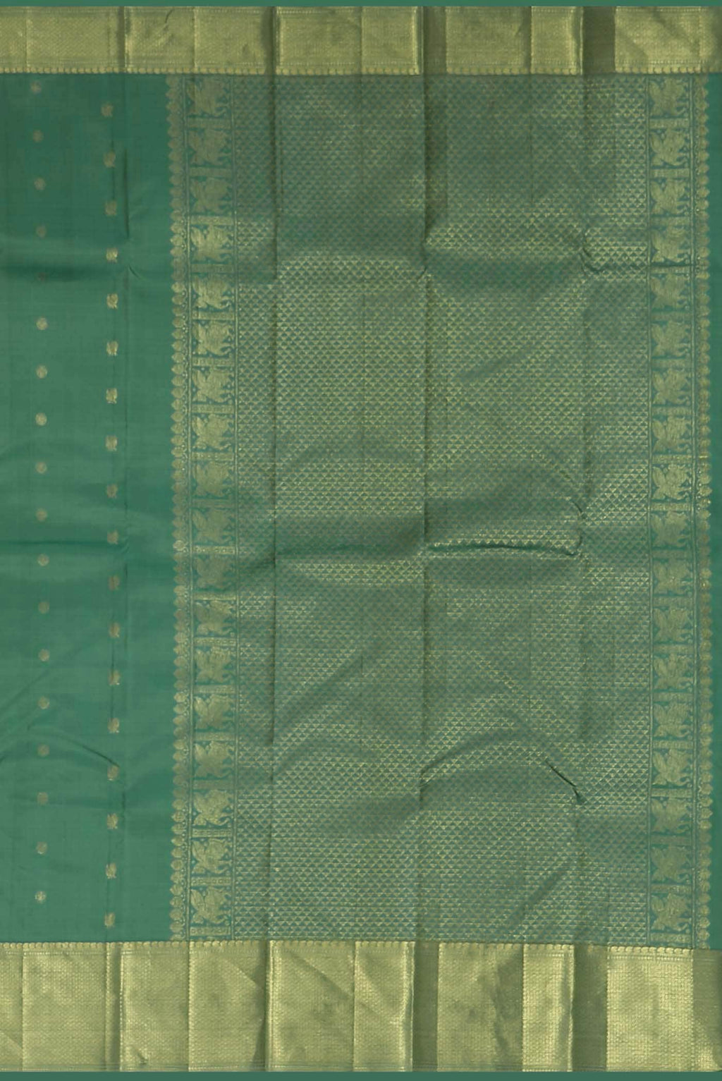 Green Kanchipuram Silk Saree
