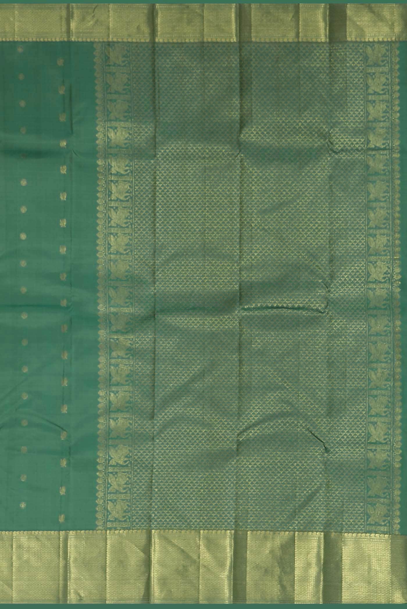 Green Kanchipuram Silk Saree
