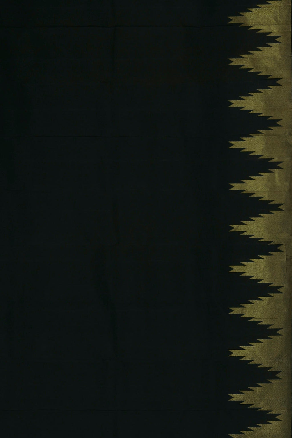Black Kanchipuram Silk Saree