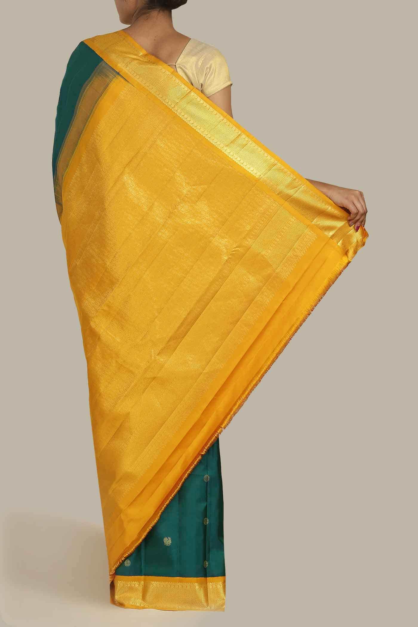 Green Kanchipuram Silk Saree