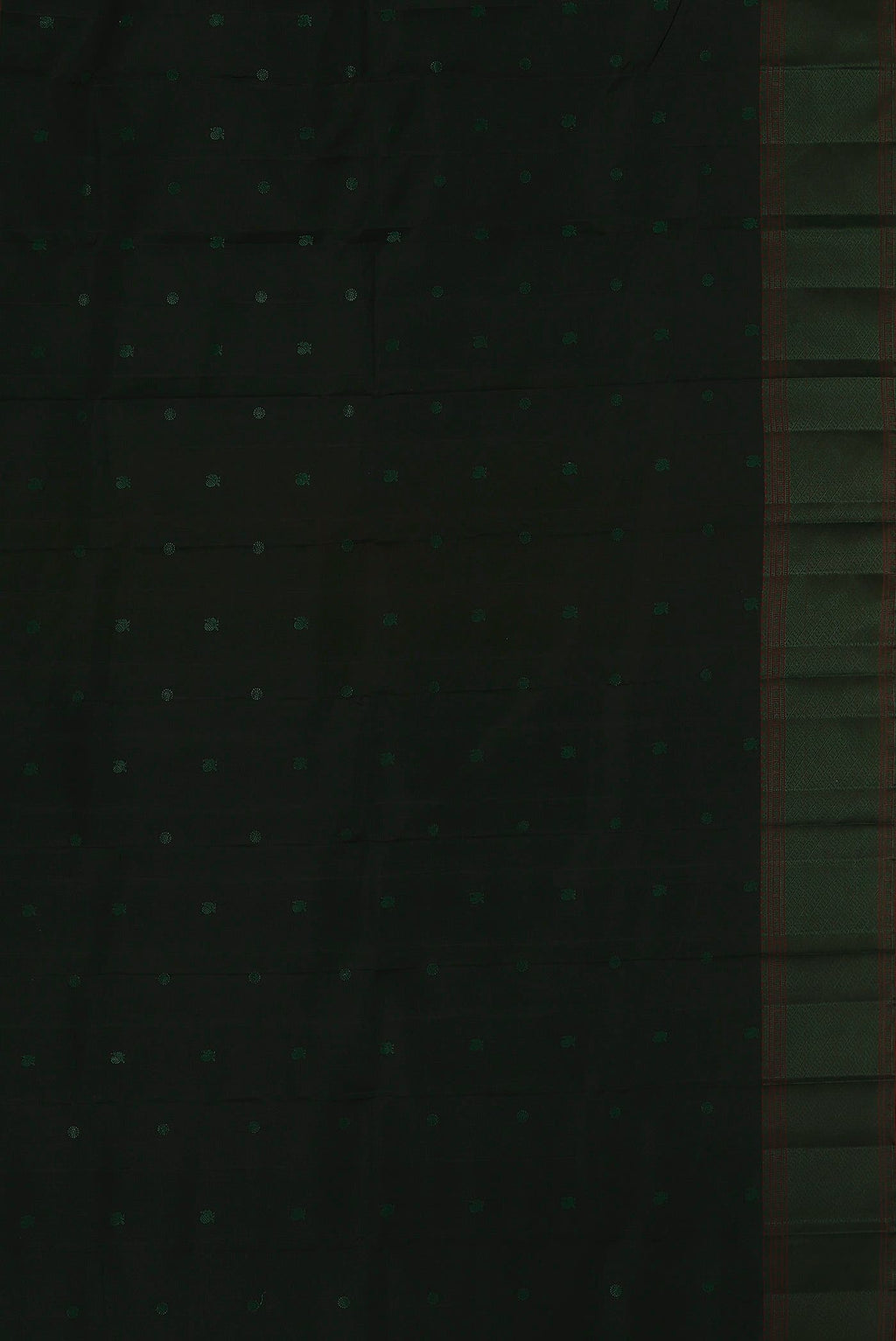 Black Kanchipuram Silk Saree