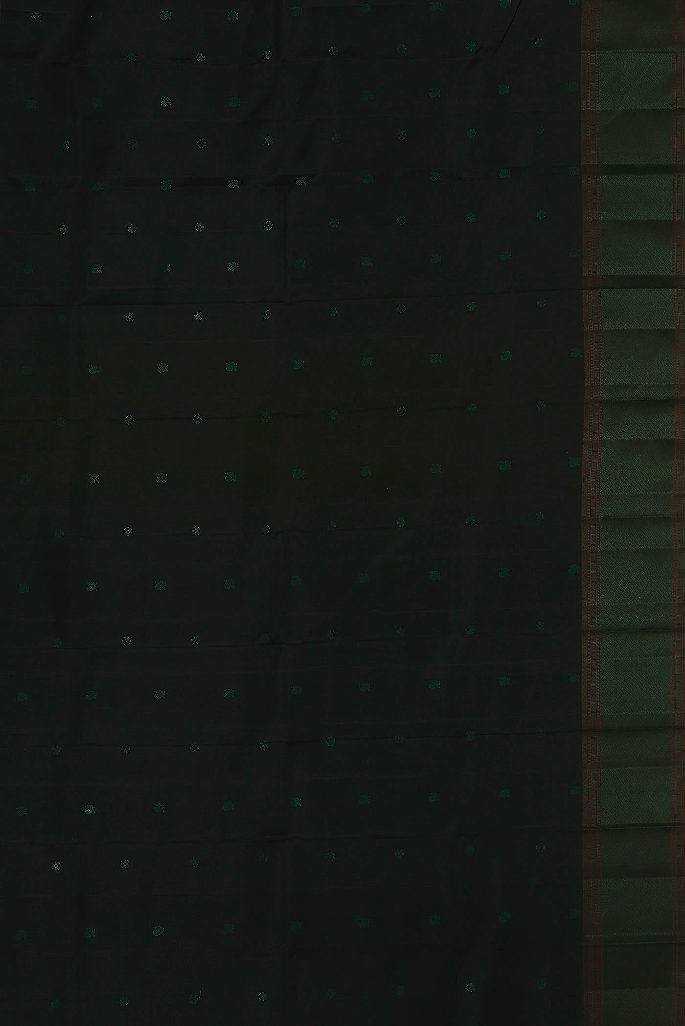 Black Kanchipuram Silk Saree