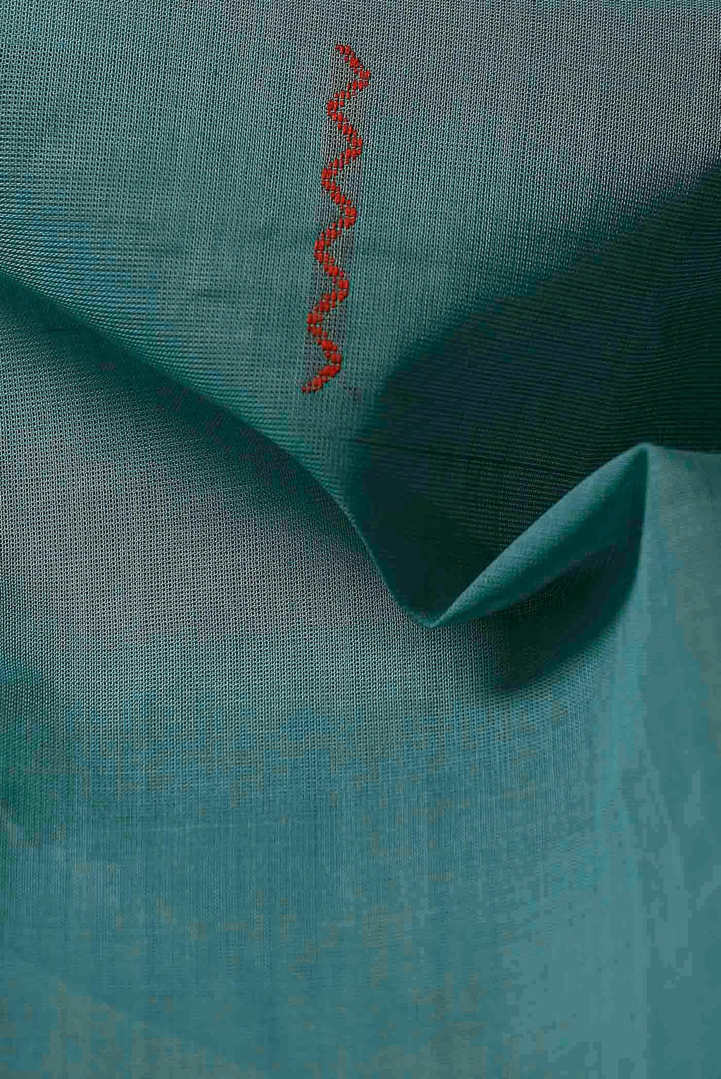 Blue Cotton Saree