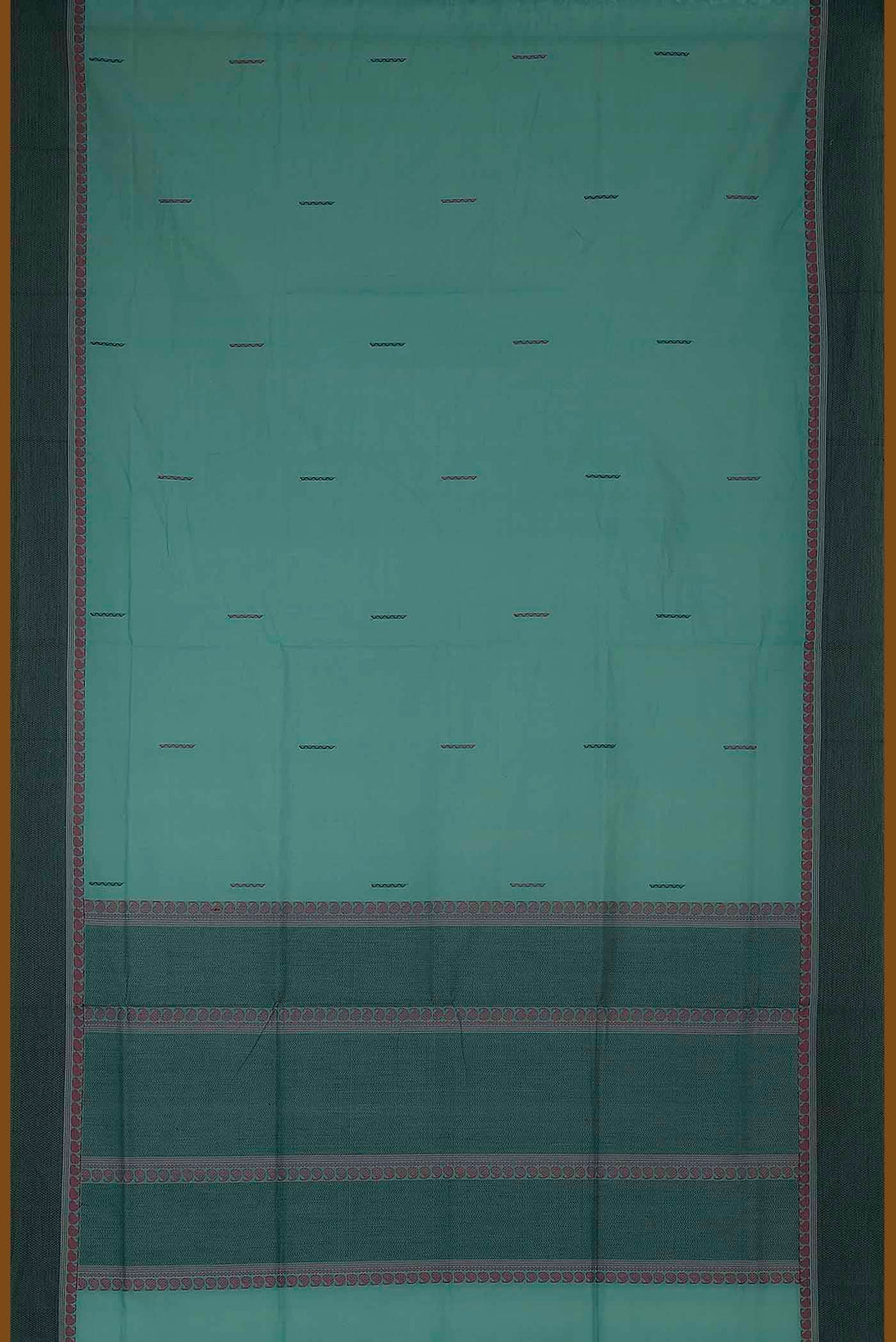 Blue Cotton Saree