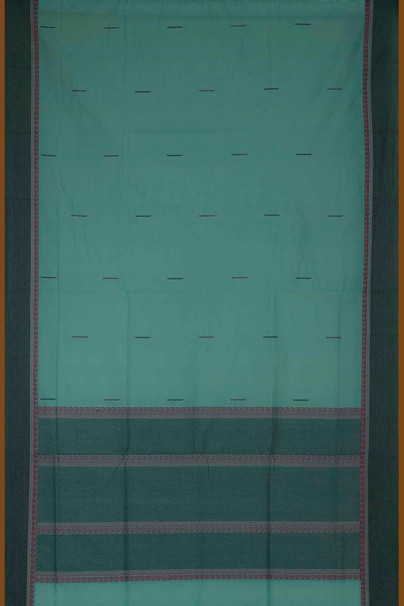 Blue Cotton Saree