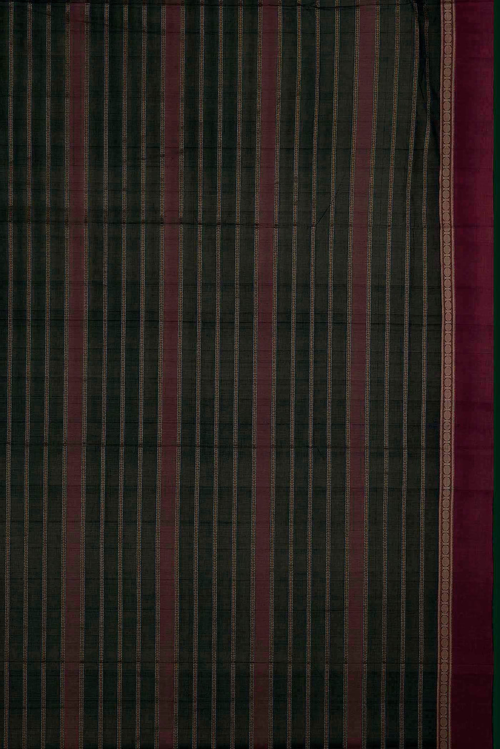 Black Cotton Saree