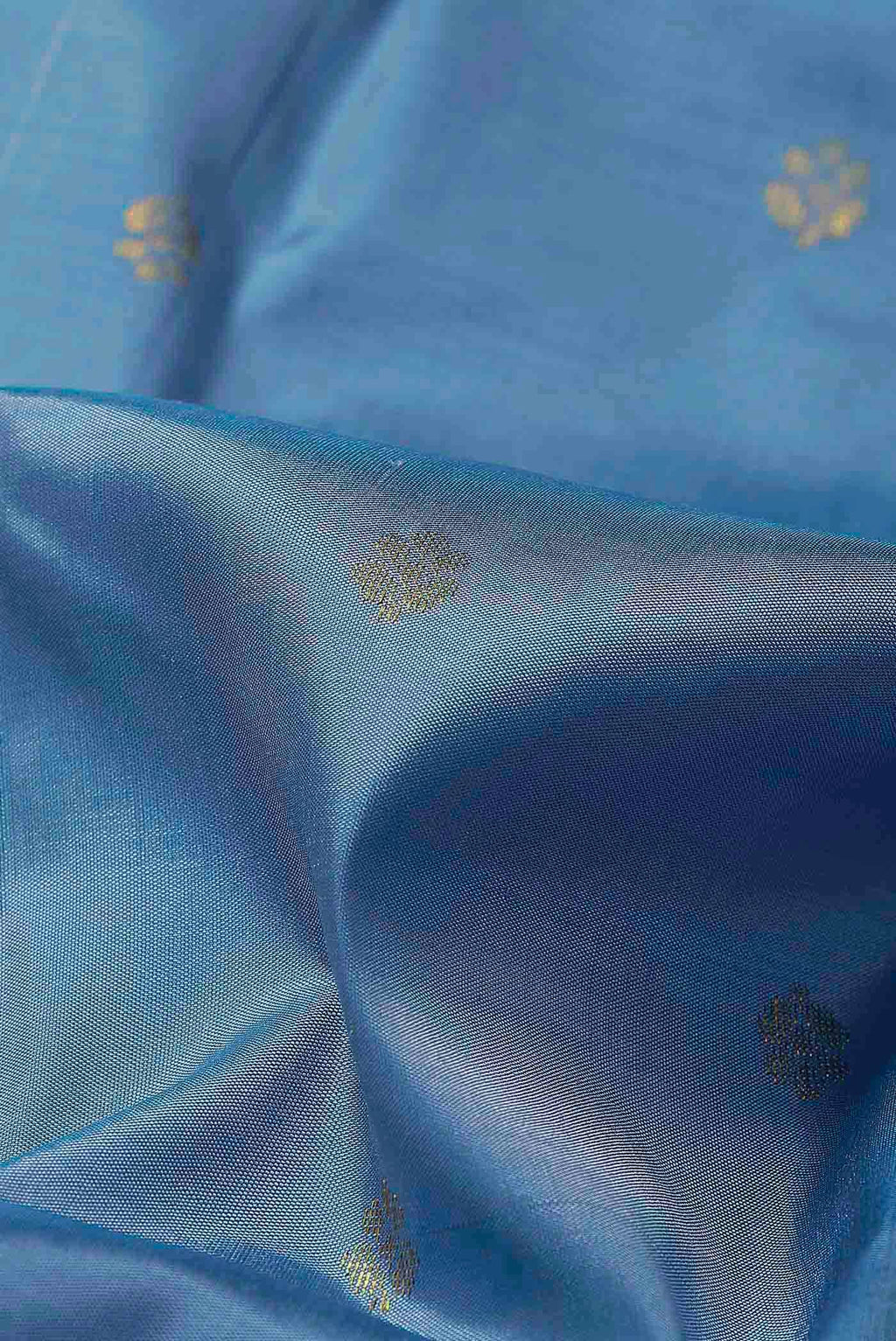 Blue Kanchipuram Silk Saree